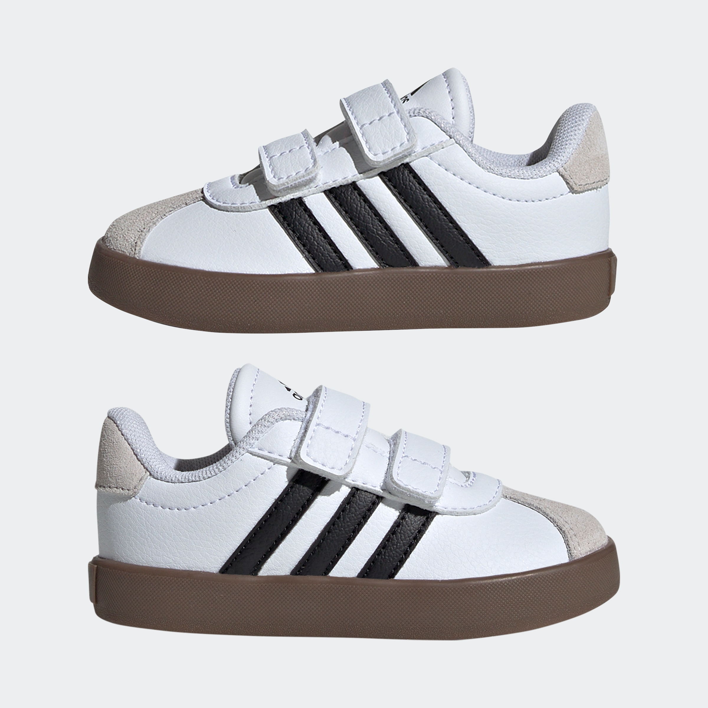 adidas Sportswear Klettschuh »VL COURT 3.0 KIDS«, inspiriert vom Design des adidas samba