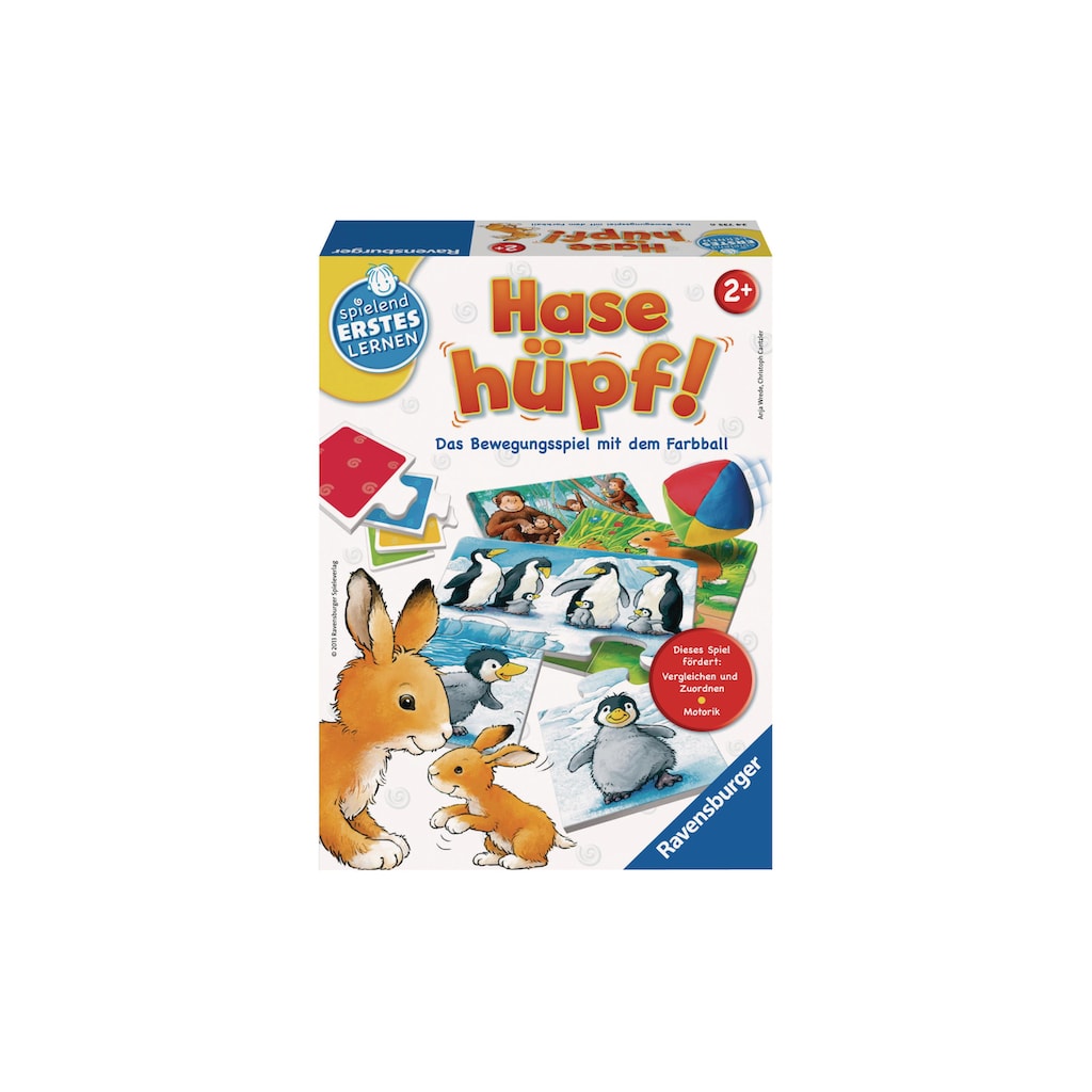 Ravensburger Spiel »Hase hüpf!«, (9 tlg.)