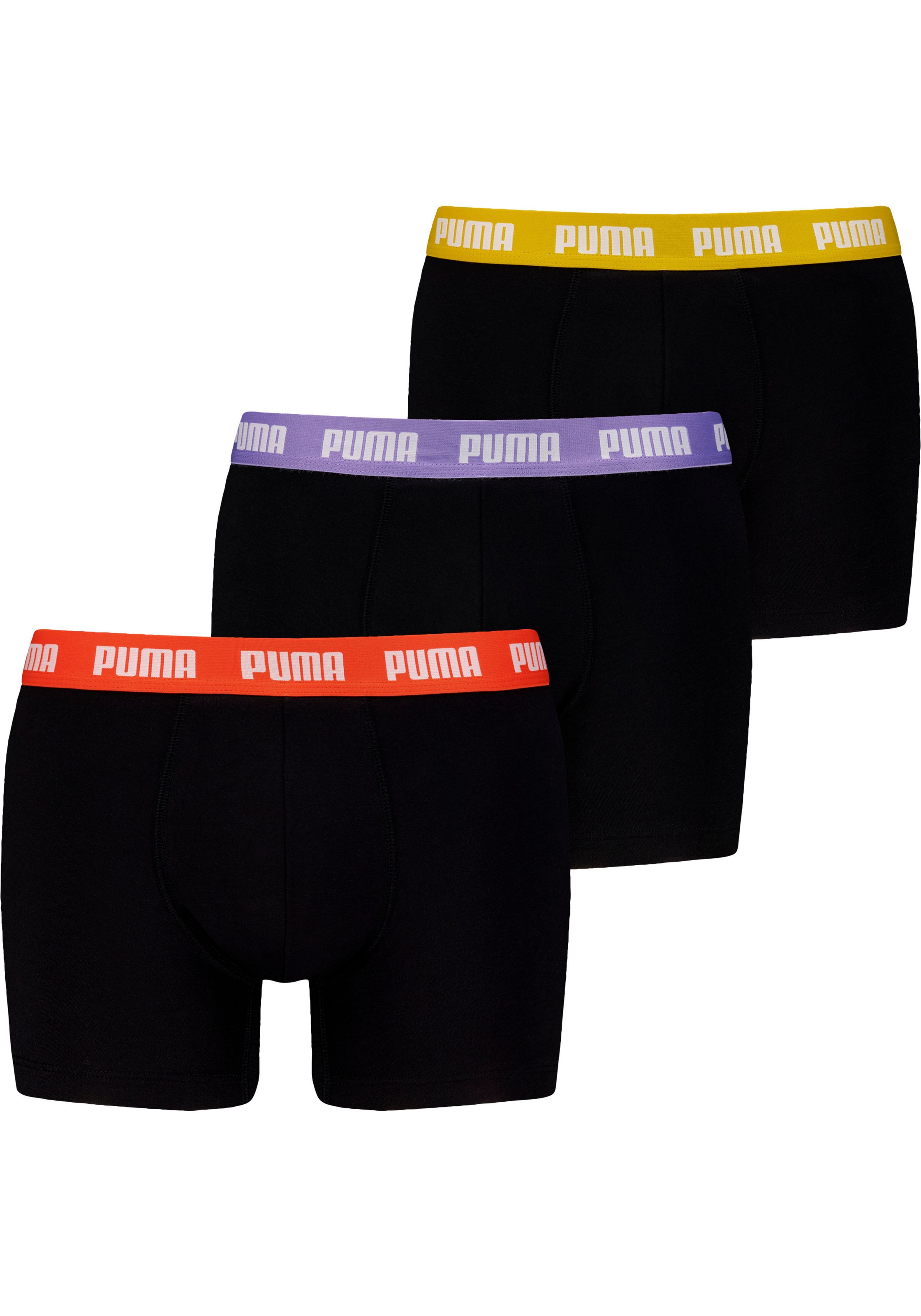 PUMA Boxershorts »PUMA MEN EVERYDAY BOXERS 3P« 3er Pack, mit Komfortbund