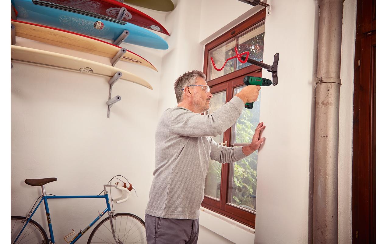 BOSCH Akku-Schlagbohrmaschine »Easy«, Mit Akku/LadegerätBohren, Schlagbohren, Schrauben