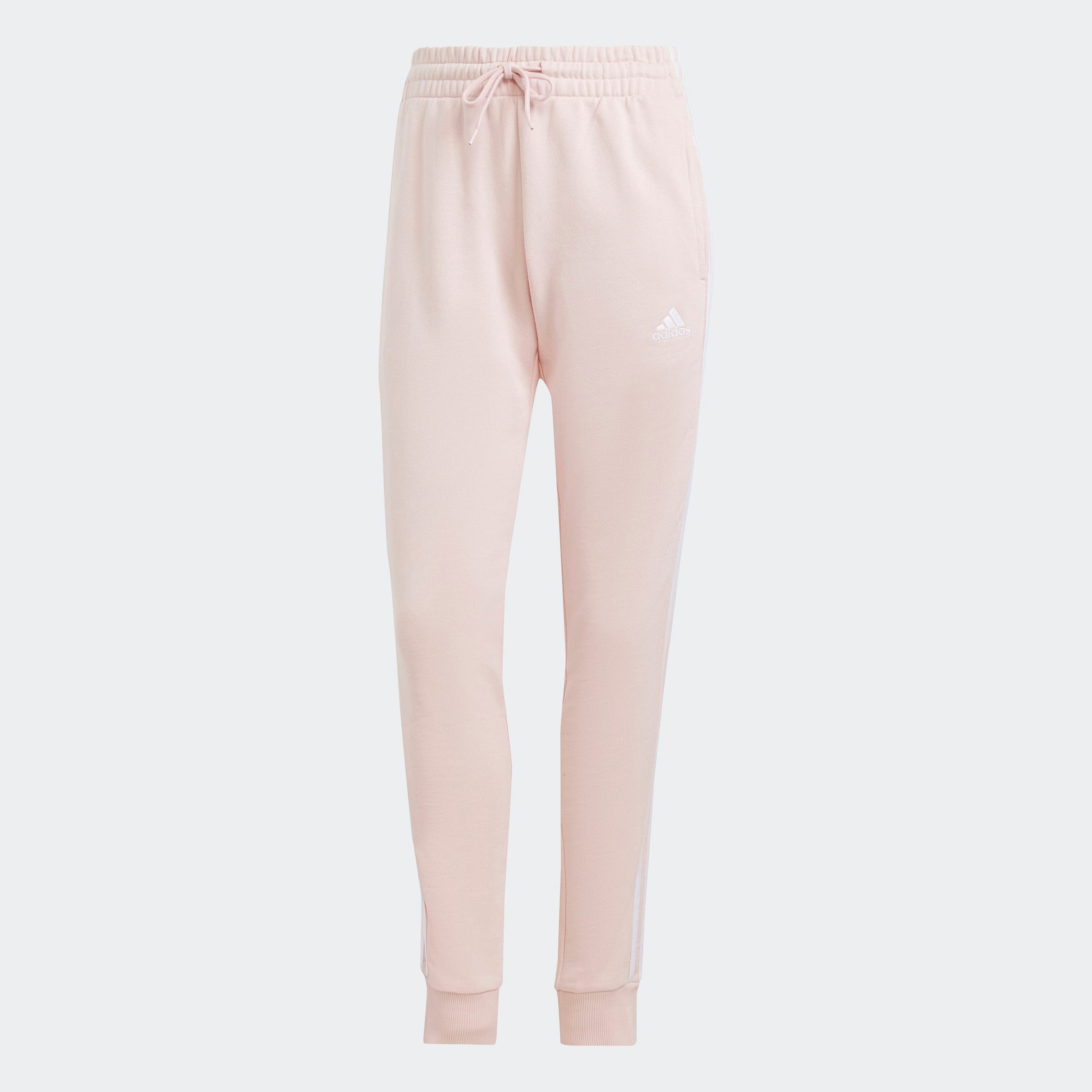adidas Sportswear Sporthose »ESSENTIALS 3STREIFEN FRENCH TERRY CUFFED HOSE«, (1 tlg.)