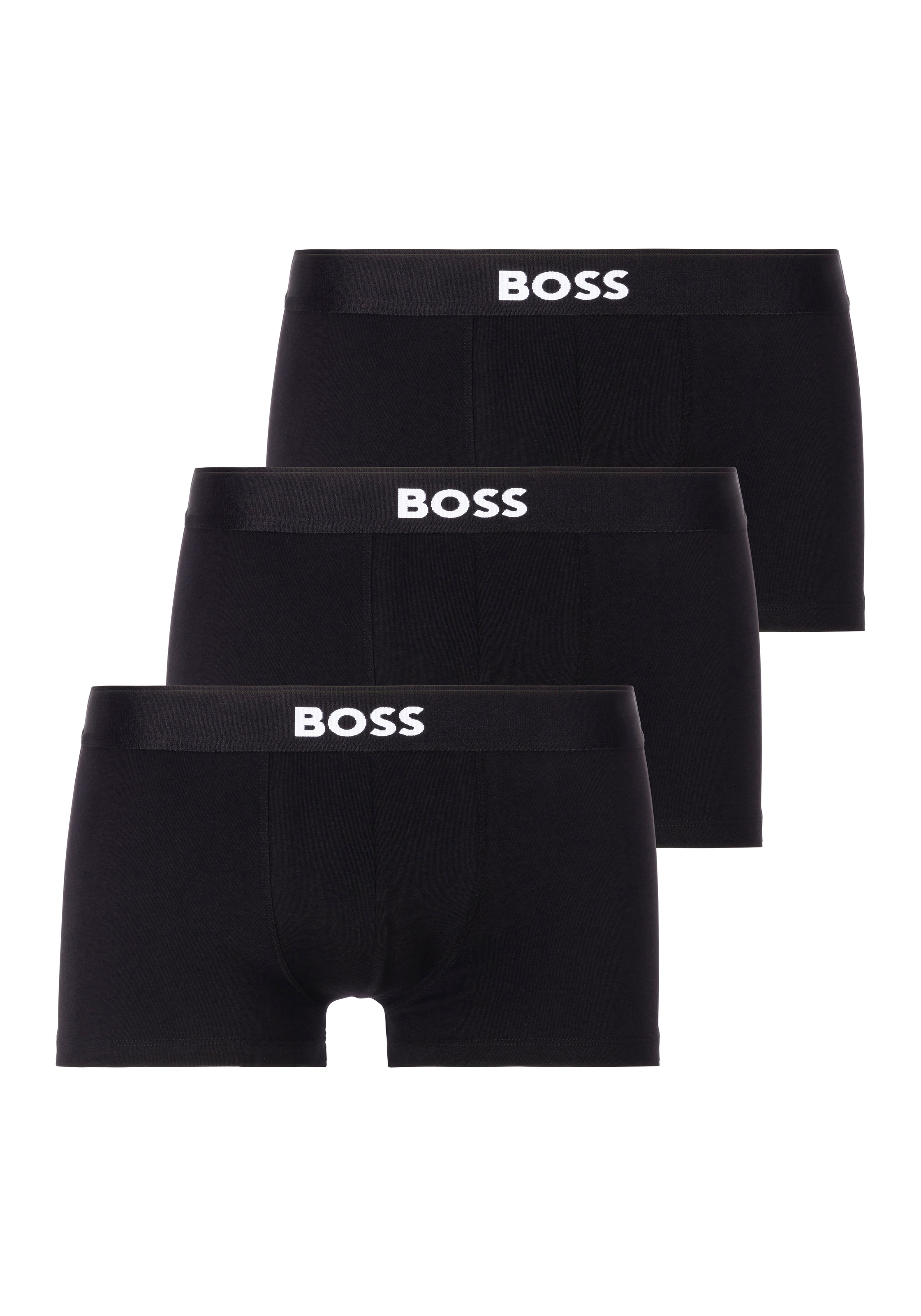 BOSS Trunk »3P Trunk BOSS ONE« mit unifarbenen Bund