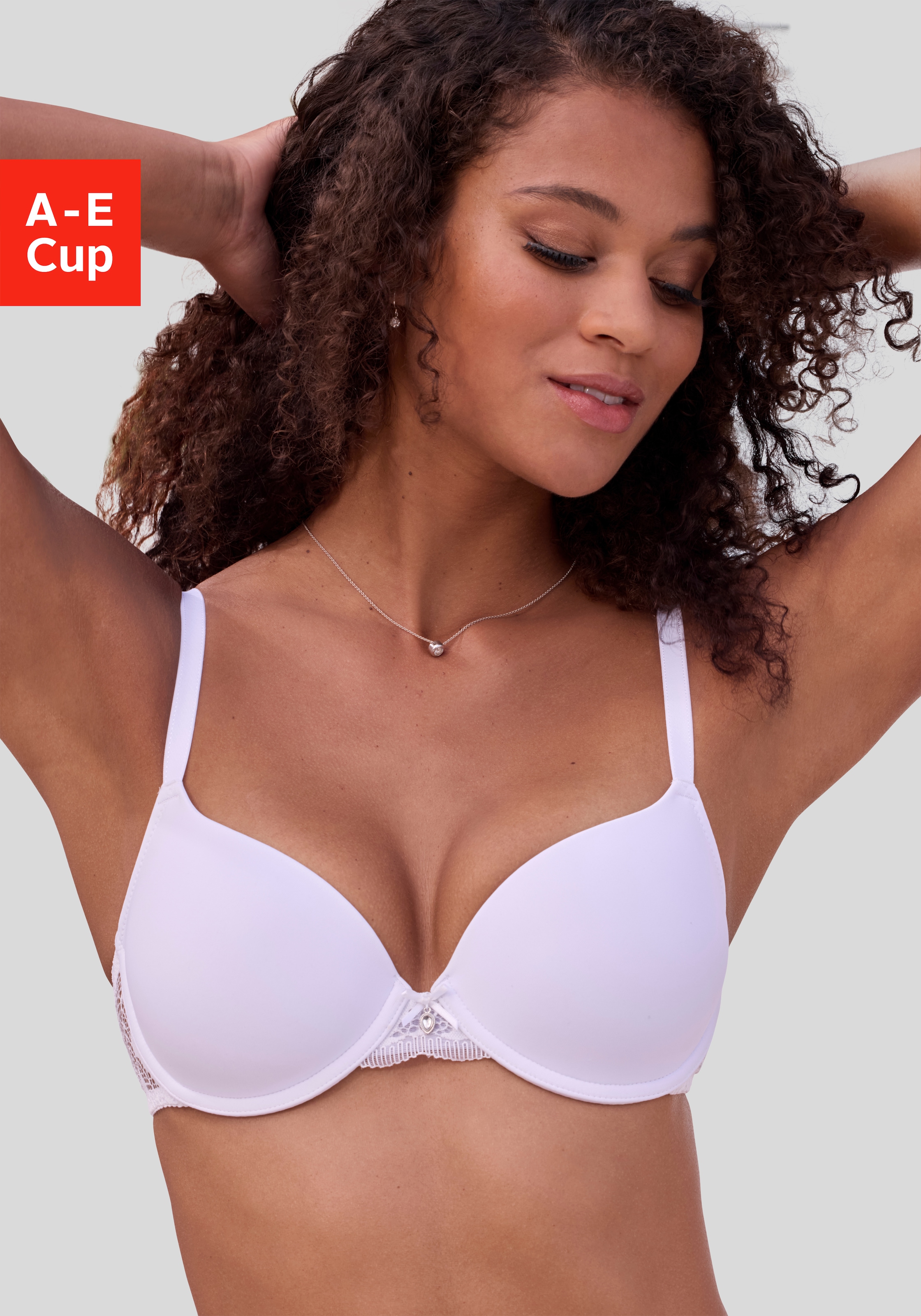 Vivance Schalen-BH mit Bügel und nahtlos vorgeformten Cups, verführerische Dessous