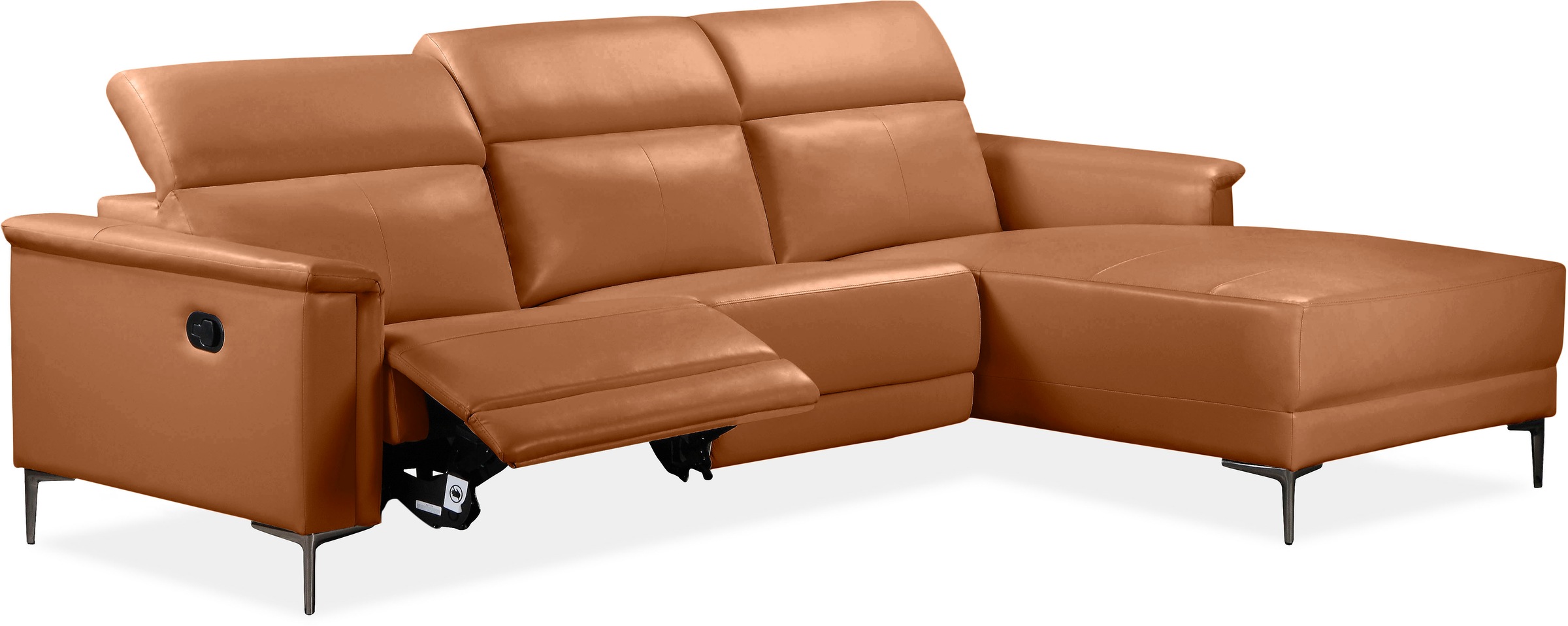 Places of Style Ecksofa Lund, mit man. o. elektr. Relaxfunktion und USB/ Kopfteilverstellung