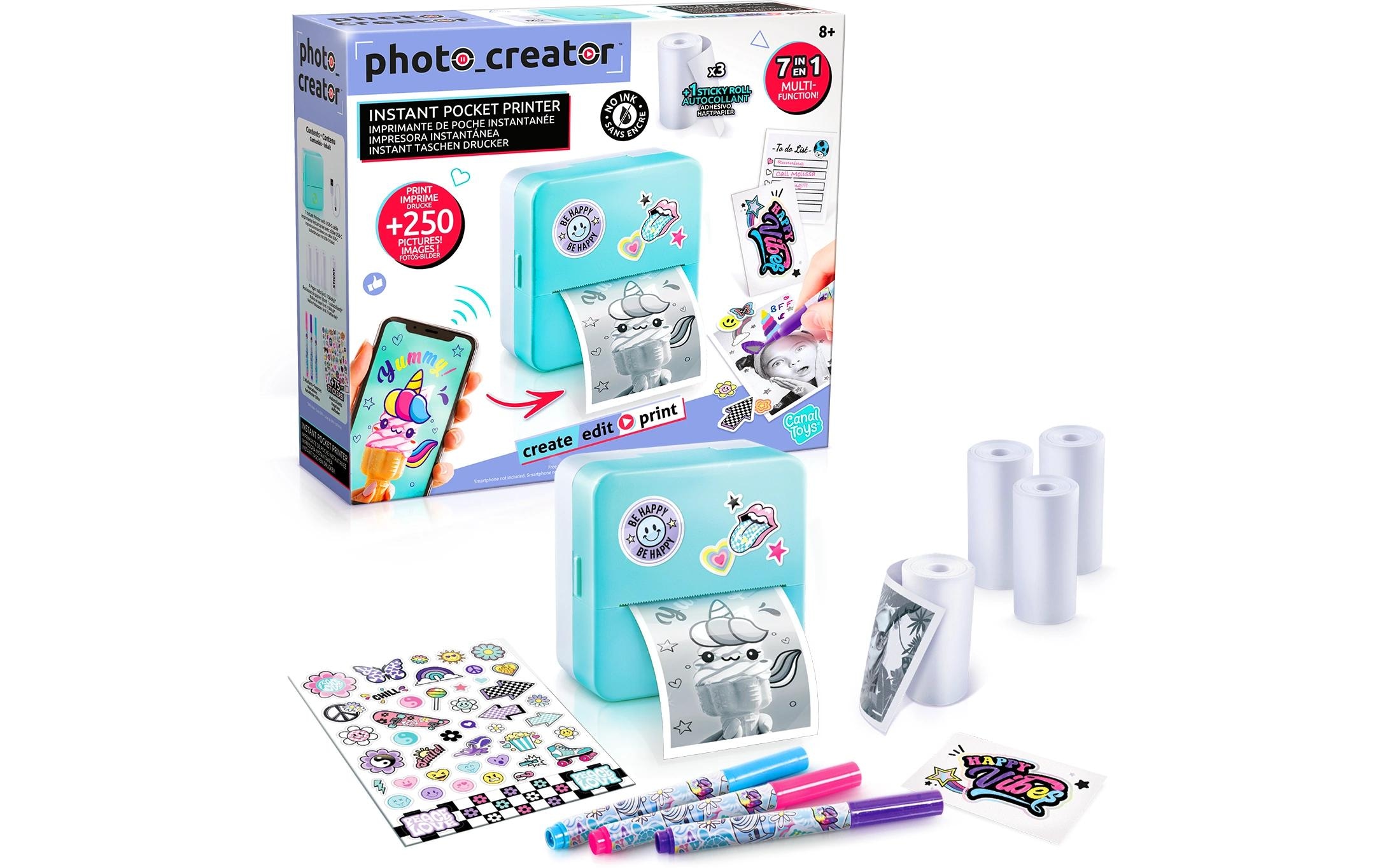 Kreativset »Canal Toys Instant Pocket Printer«