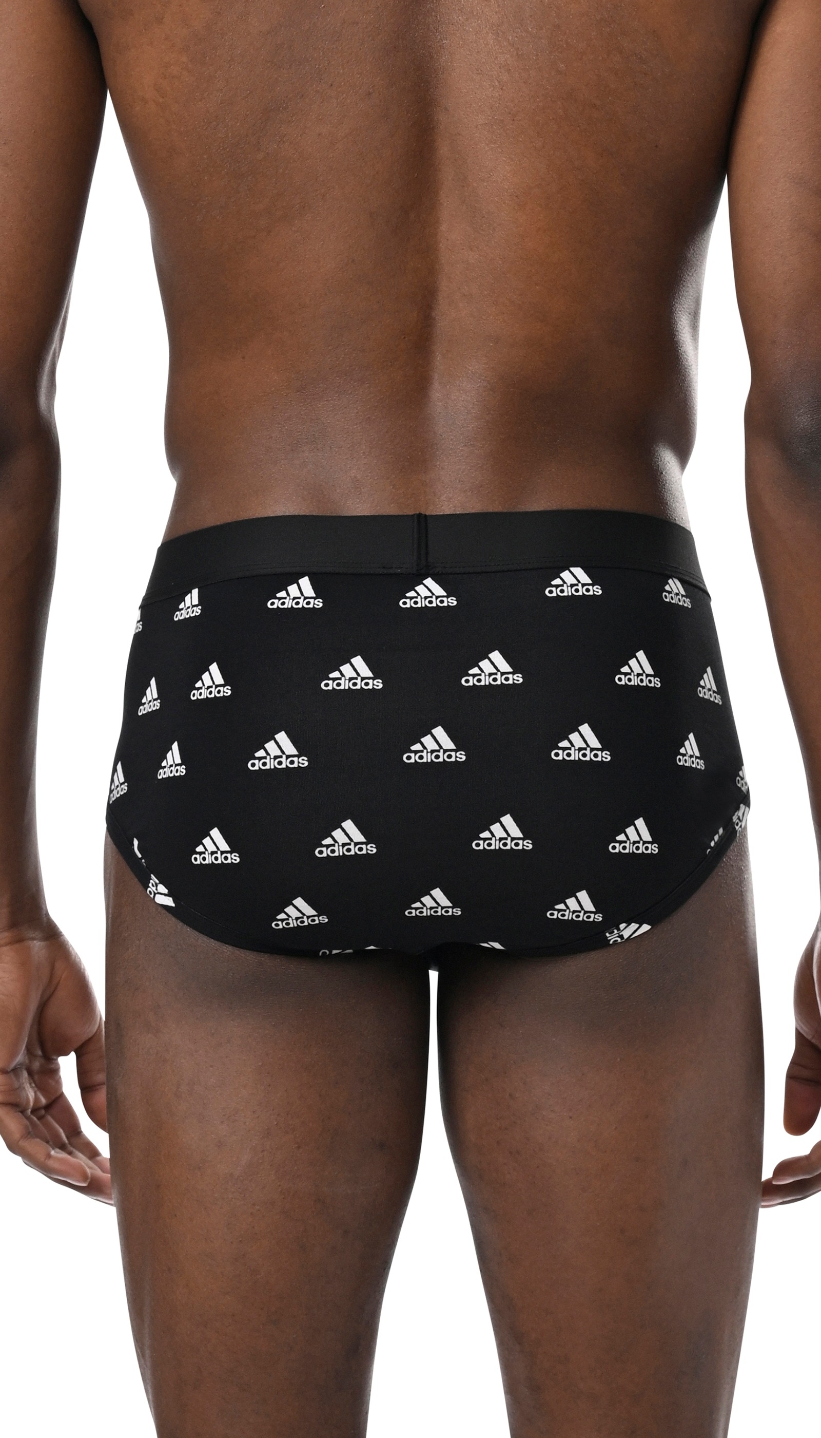 adidas Sportswear Slip »"Active Flex Cotton"«, (3er Pack), elastisch, ohne Eingriff, weich, Logo-Bund, Single Jersey-Qualität