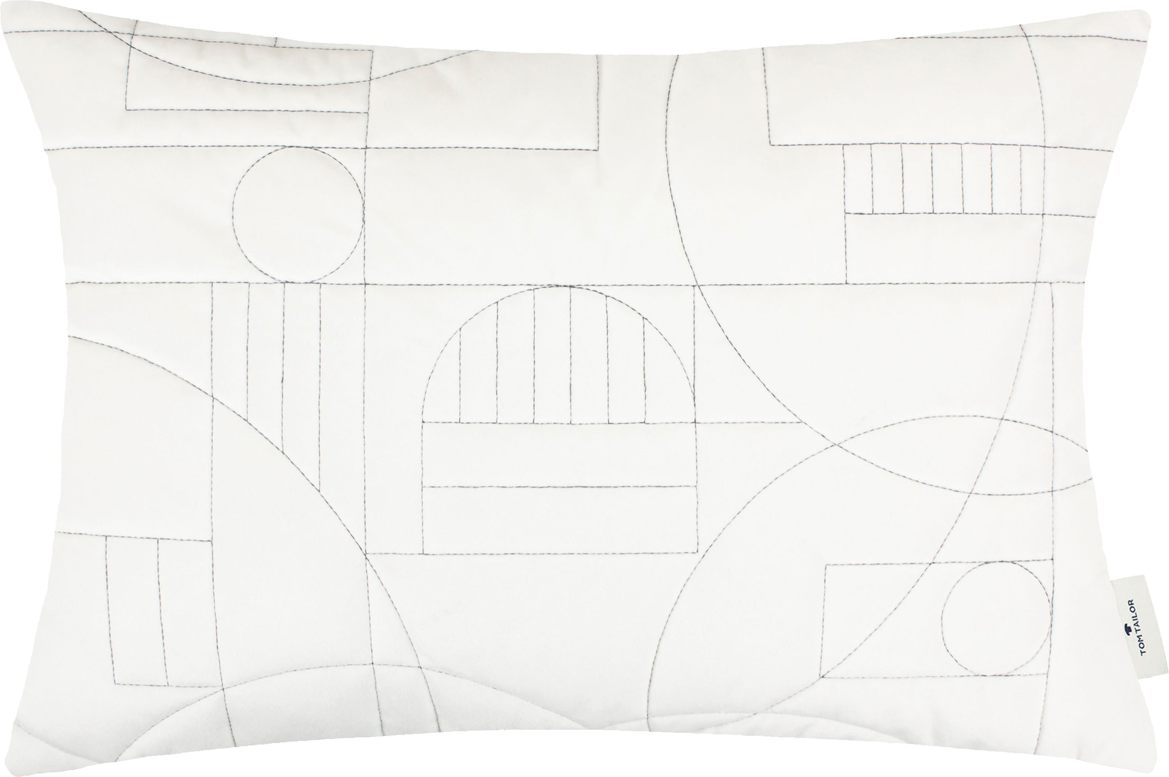 TOM TAILOR HOME Dekokissen »Stitched Artdeco«, aus kuschelweicher  Samtnachbildung, Kissenhülle ohne Füllung, 1 Stück online bestellen |  Jelmoli-Versand