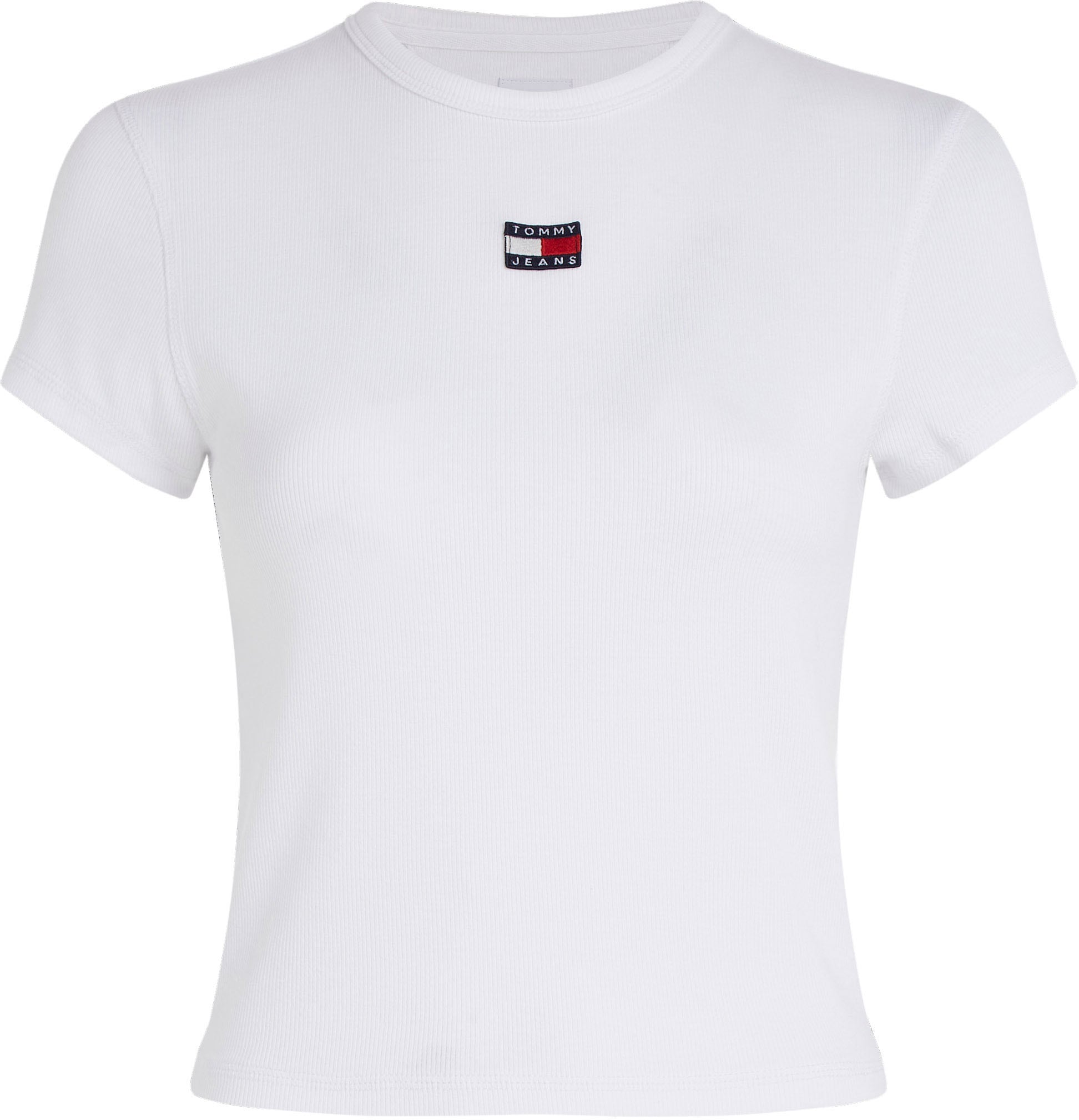 Jelmoli-Versand mit XS RIB BBY Tommy online BADGE«, Jeans shoppen Logo-Badge »TJW T-Shirt |