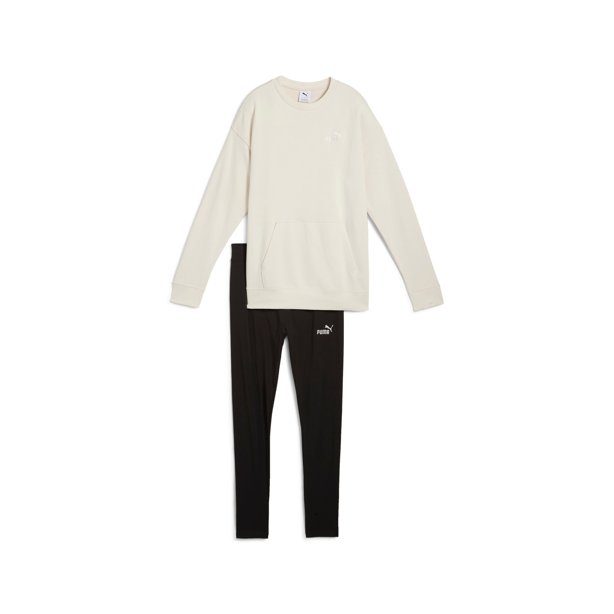 PUMA Trainingsanzug »RELAXED SWEAT SUIT TR« 2 Stk. zweiteiliges Set, mit elastischem Bund
