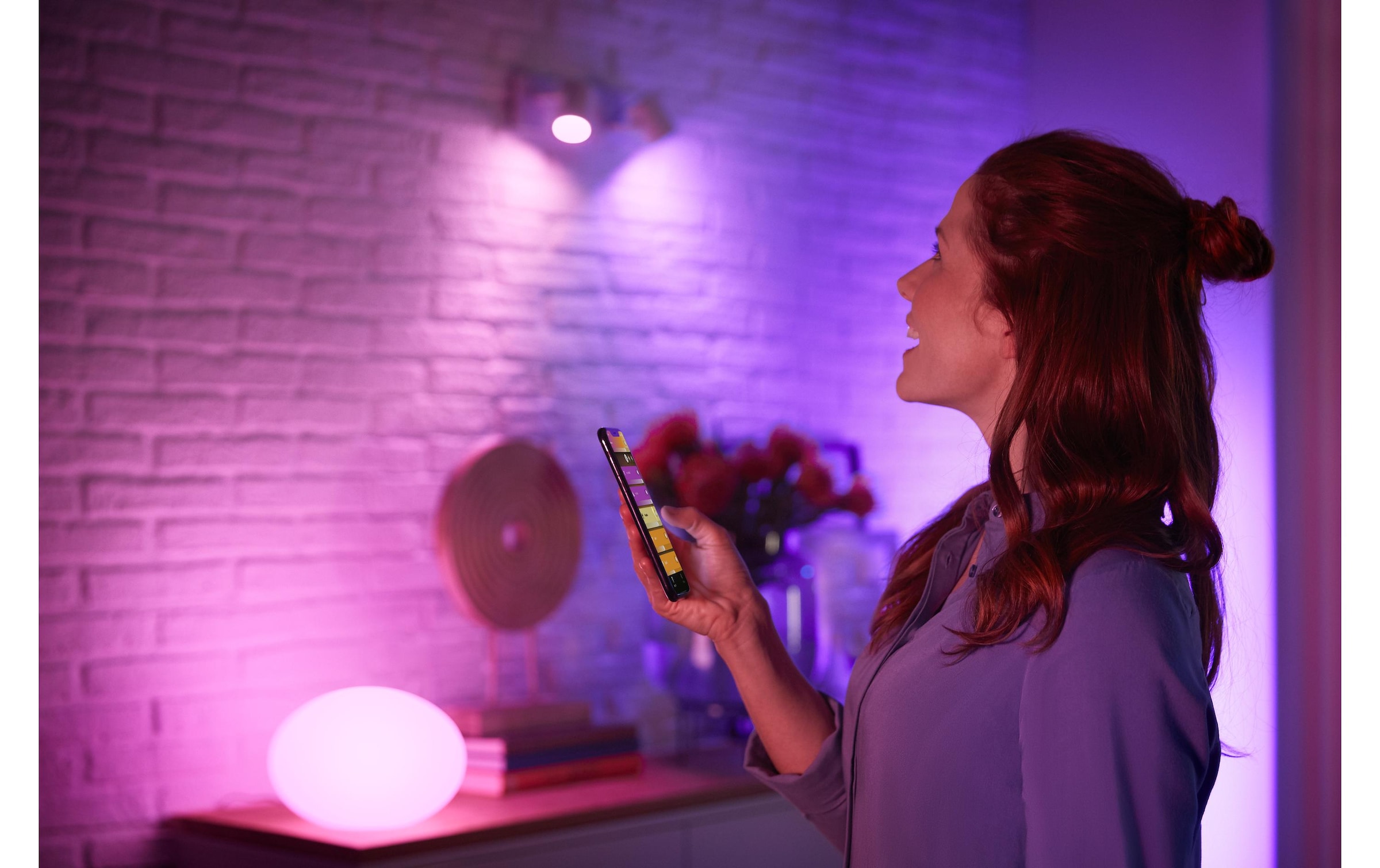 Philips Hue Spezialleuchtmittel »White & Color«, E27, Farbwechsler-Neutralweiss-Tageslichtweiss-Kaltweiss-Warmweiss