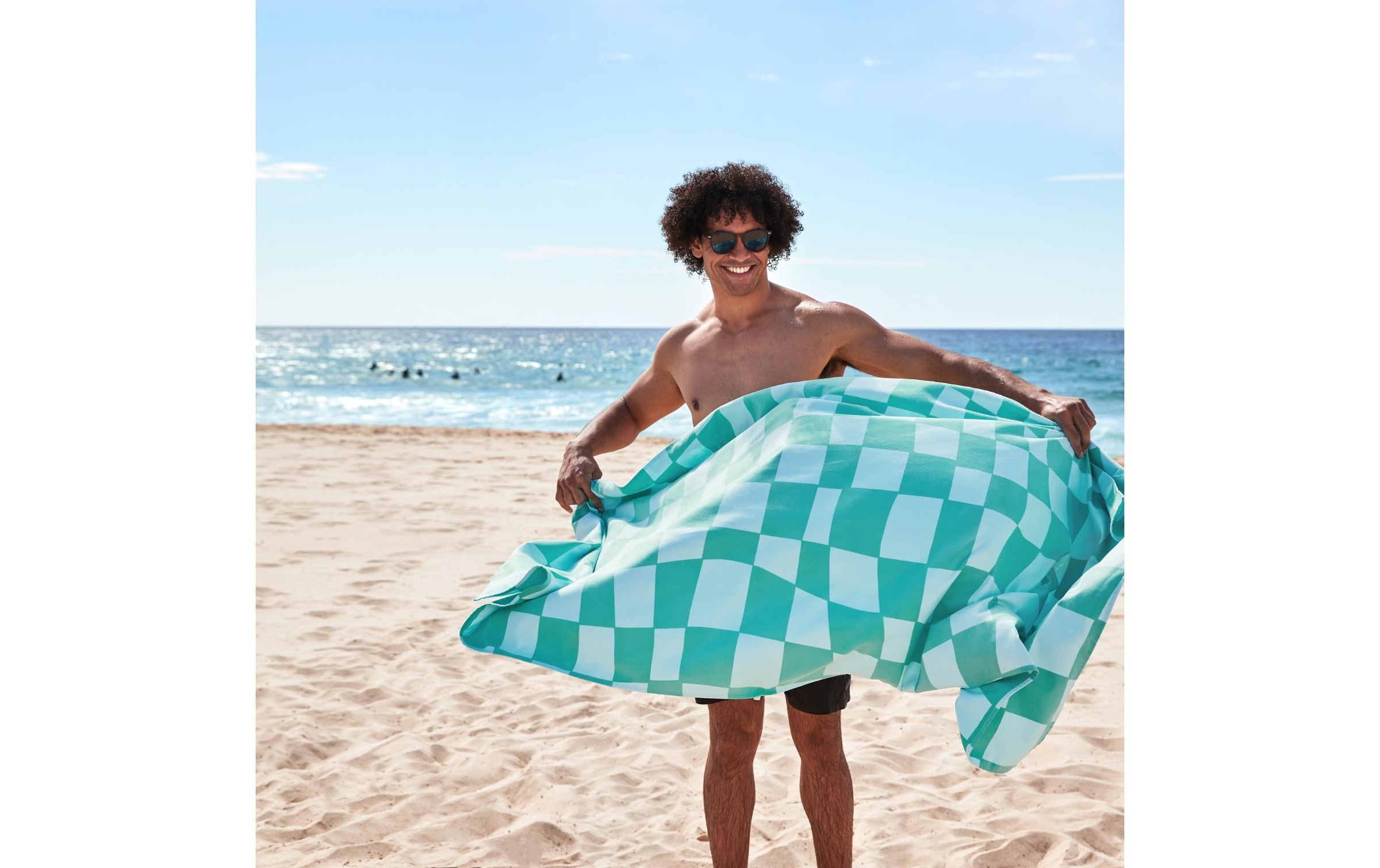 Strandtuch »Dock & Bay Check Mate 200 cm x 90 cm«, (1 St.)