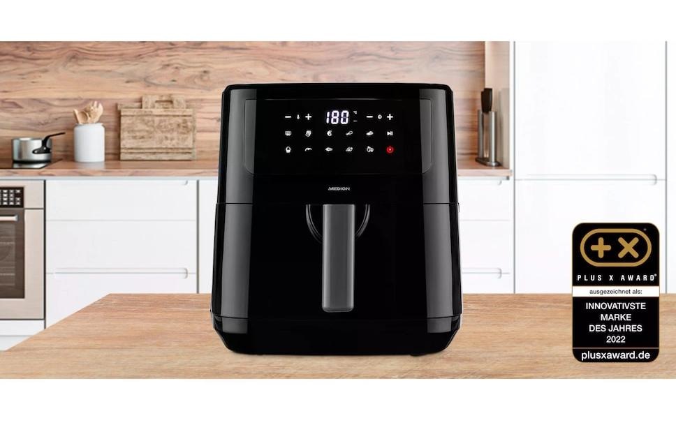 Medion® Heissluftfritteuse »MD 11750 45329 l, Schwarz«, 2150 W