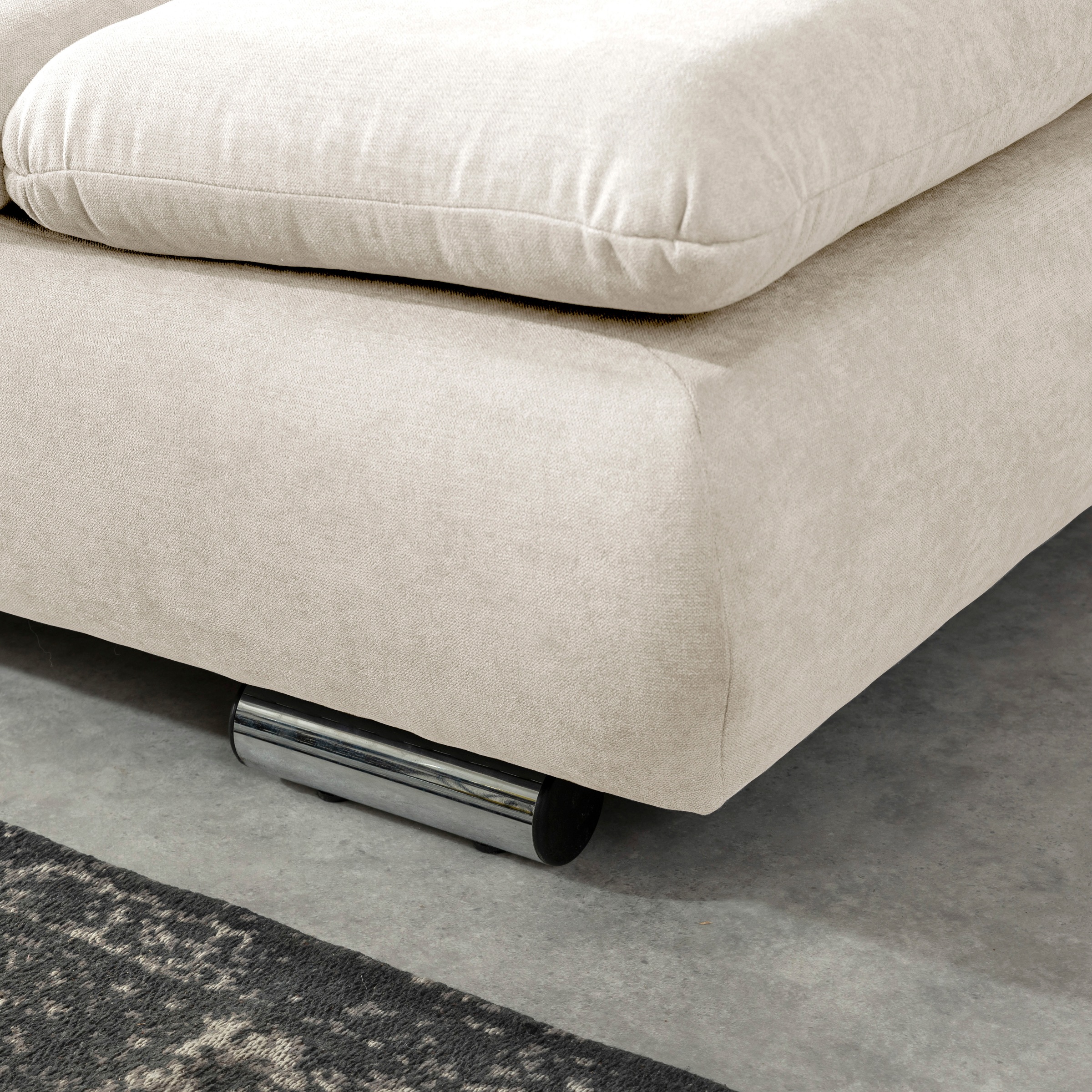 Max Winzer® Ecksofa »Toulouse modern und bequem, aktuelles Design, hoher Sitzkomfort«, mit klappbaren Armlehnen, Breite 271 cm
