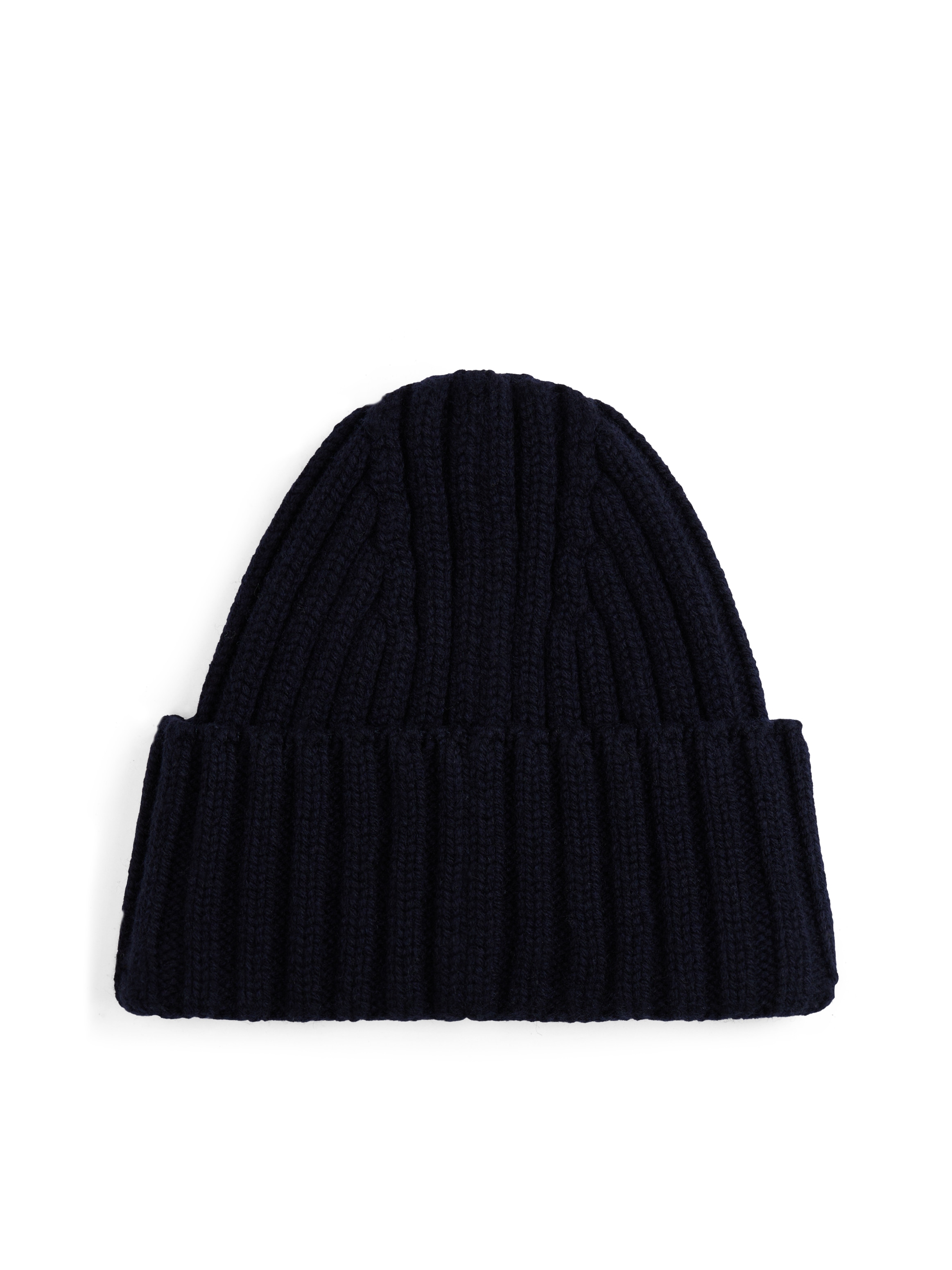 Tommy Hilfiger Beanie »TH CREST FLUFFY«, für Frauen, aus Rippstrick, TH-Wappen-Patch an Umschlag