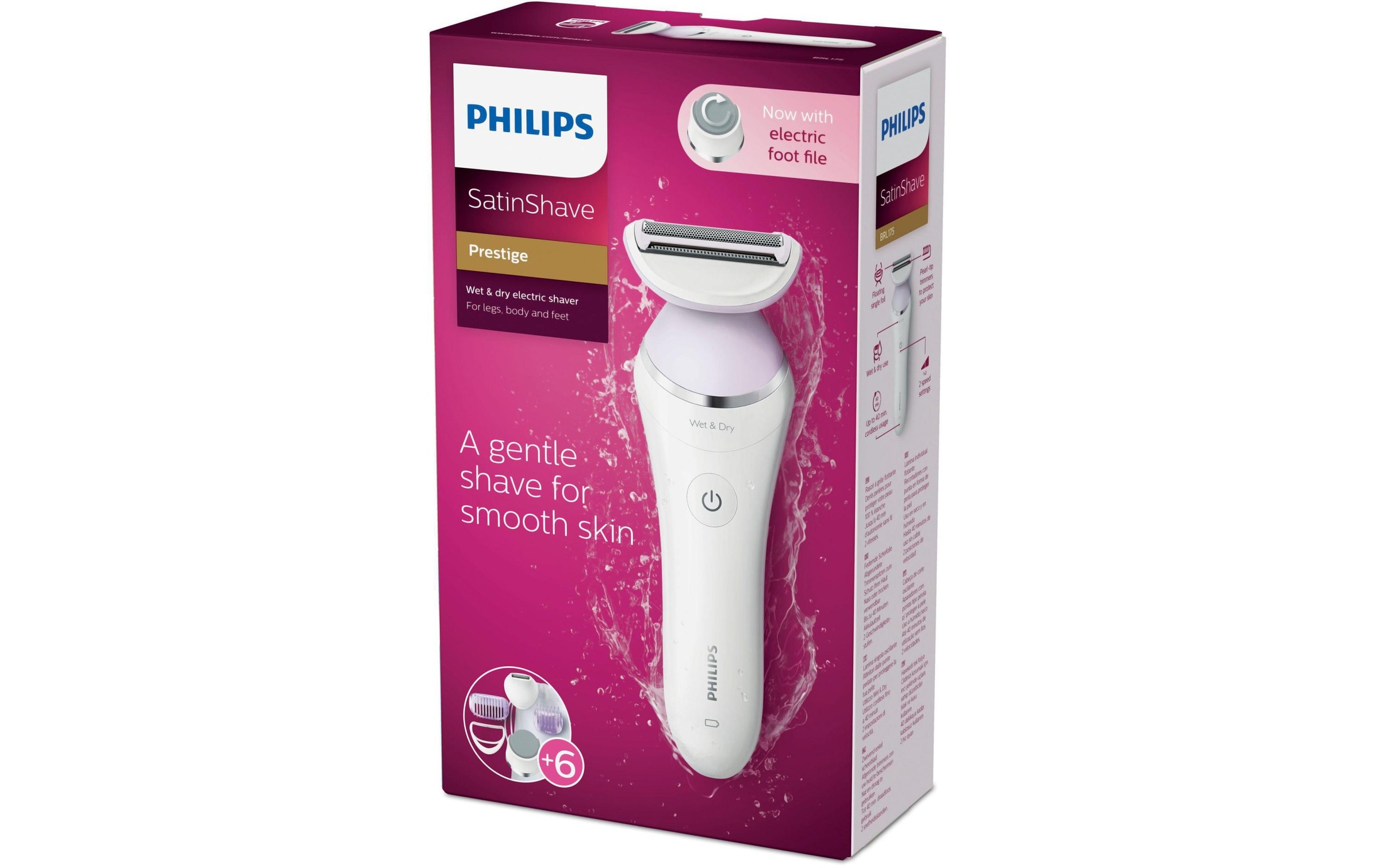 Philips Elektrokörperrasierer »SatinShave Prestige BRL175/00«