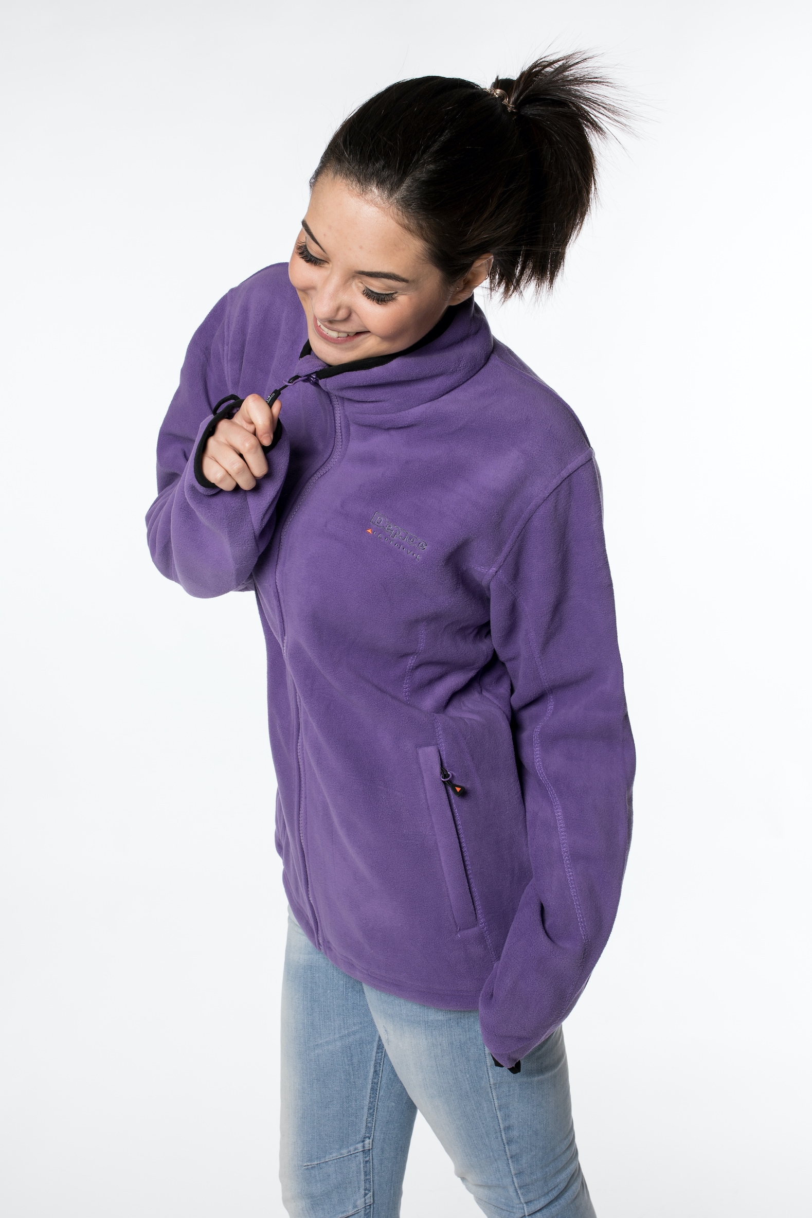DEPROC Active Fleecejacke »CAMBLY Lady«, mit Teddy-Fleece, auch in Grossen Grössen erhältlich