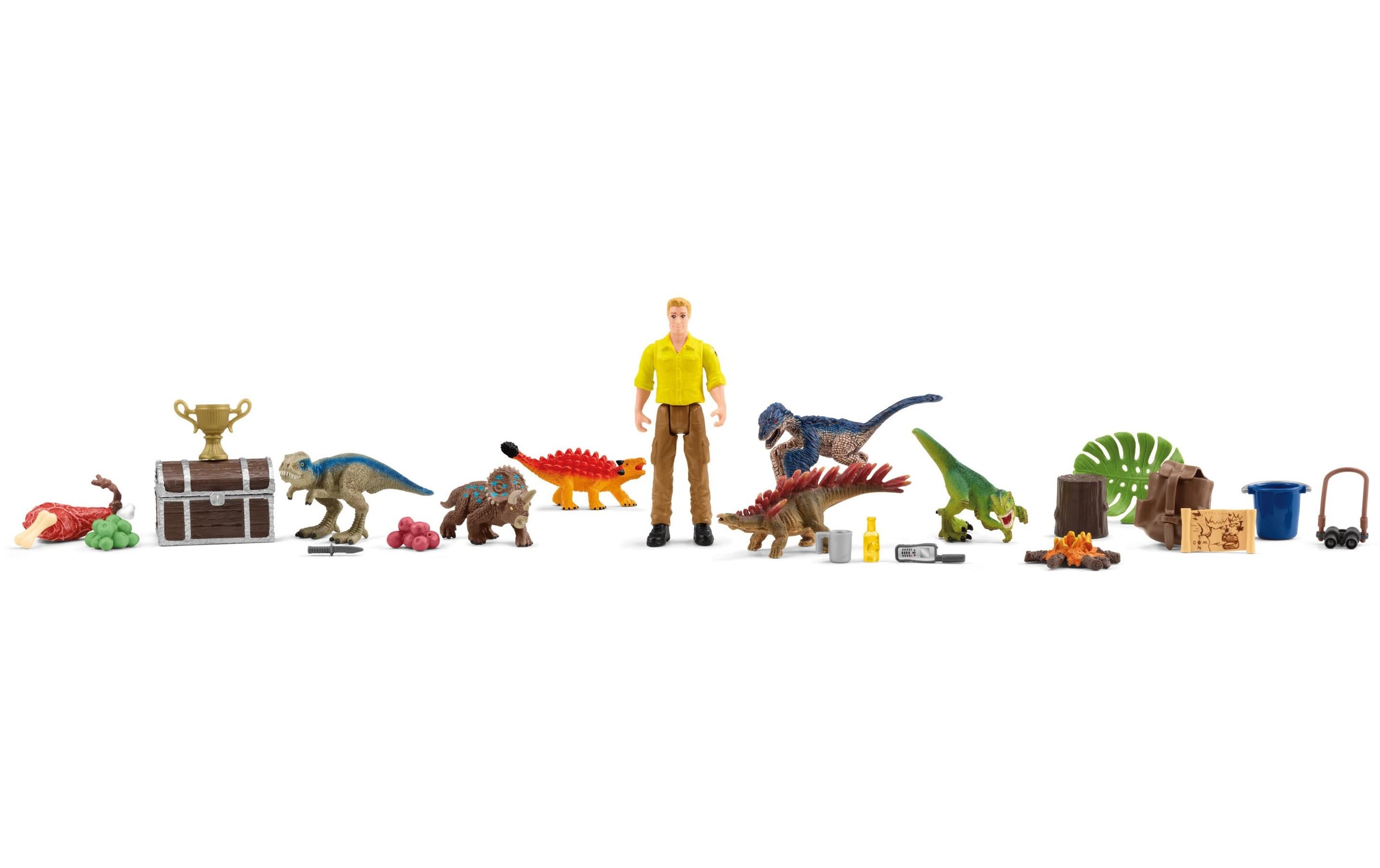 Schleich® Adventskalender »Dinosaurs 2023«, ab 4 Jahren
