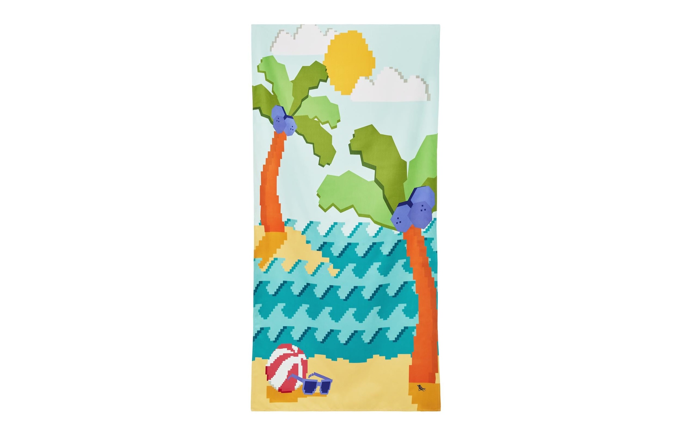 Strandtuch »Dock & Bay Build a Beach 130 cm x 70 cm«, (1 St.)