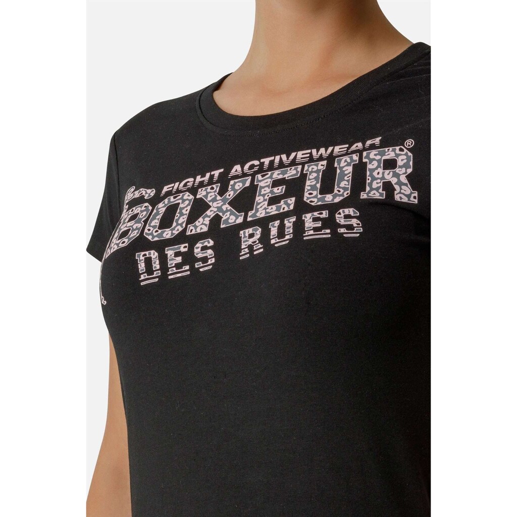 BOXEUR DES RUES T-Shirt »T-Shirt Front Logo Round Neck T-Shirt«