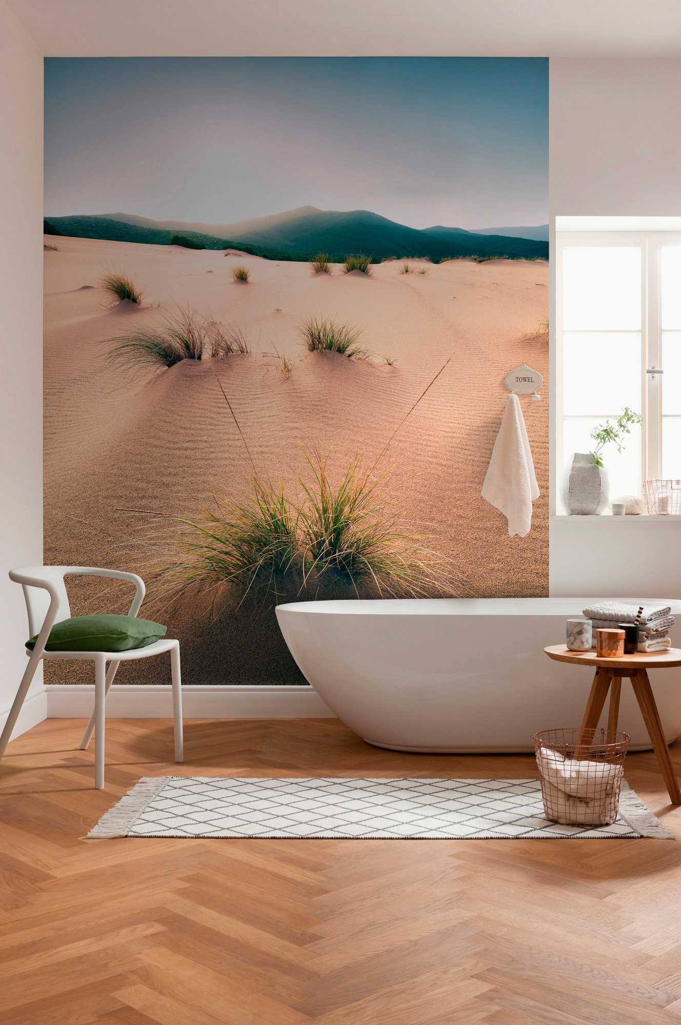 Komar Vliestapete »Digitaldruck Vlies - Vivid Dunes - Grösse 200 x 280 cm«, bedruckt, Wohnzimmer, Schlafzimmer