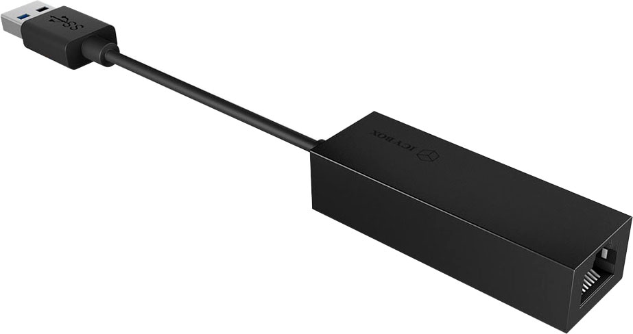 ICY BOX Computer-Adapter »ICY BOX USB 3.0 Typ A zu Gigabit Ethernet Lan Adapter«