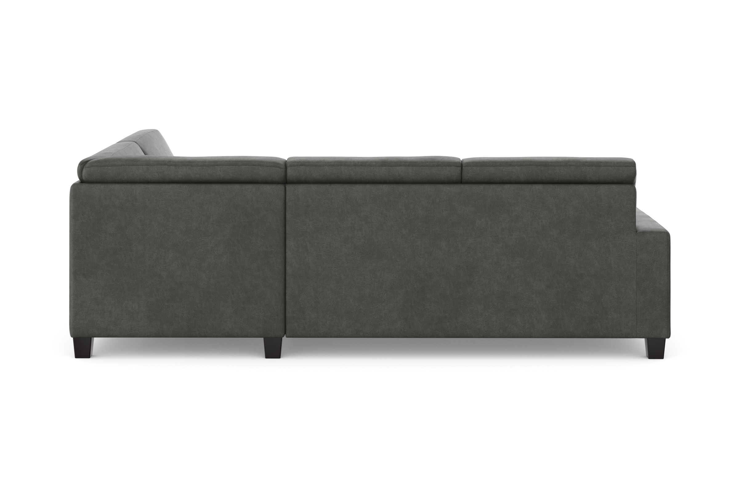 DOMO collection Ecksofa »Florentina zeitlos und elegant, Sitznähte als Designelement, L-Form«, wahlweise mit Bettfunktion, mit Kontrastnaht, Komfortsitzhöhe 47cm