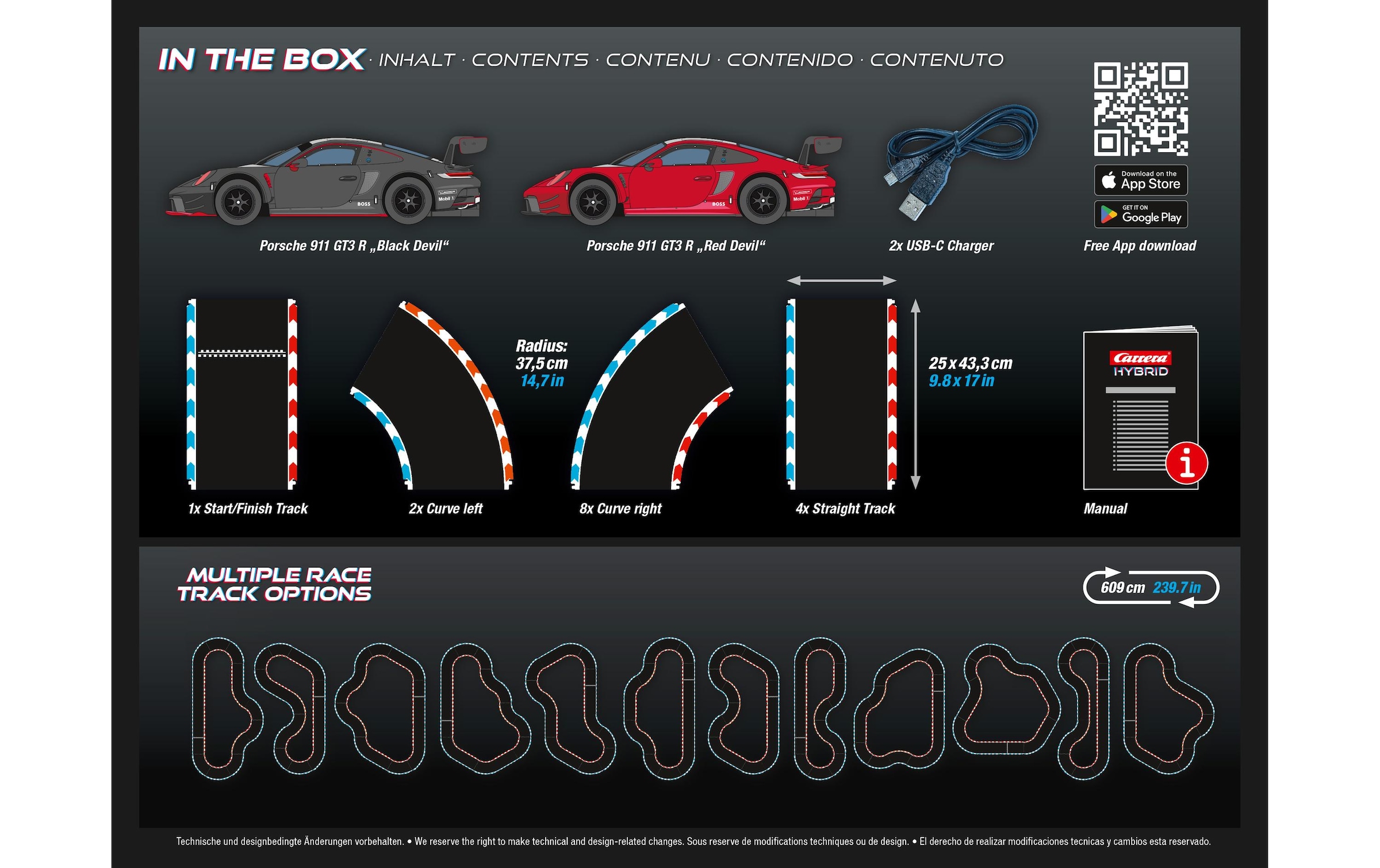 Carrera® Rennbahn-Auto »Devil Drivers – Hybrid Set«