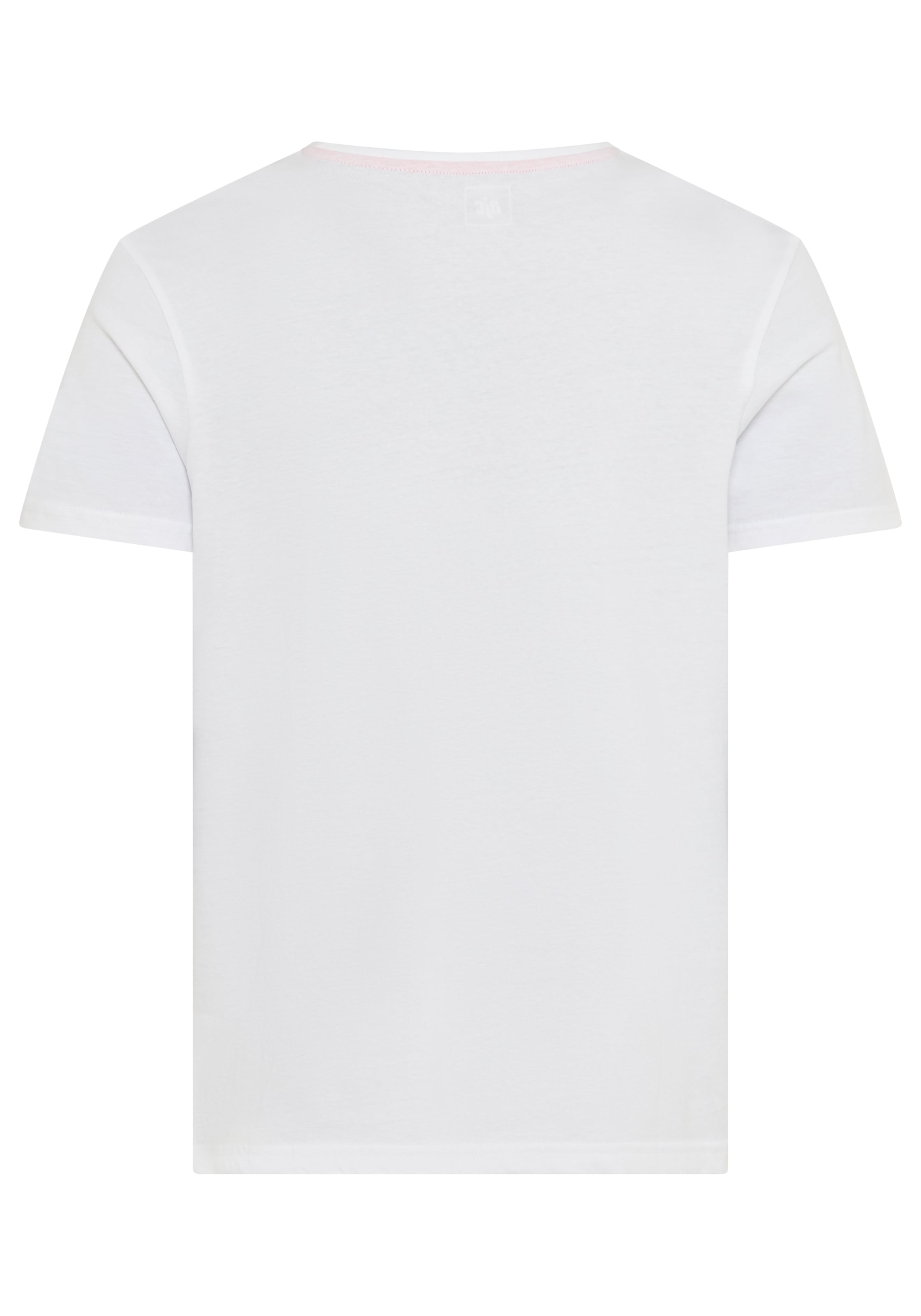 AJC T-Shirt, Kurzarm, schmale Passform, im Vintage-Design