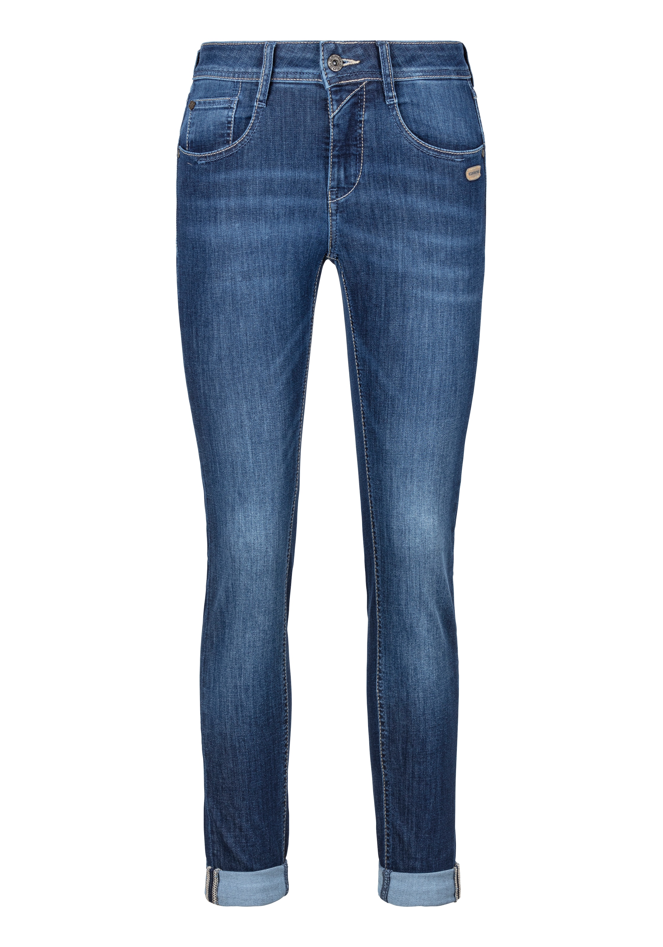 GANG Relax-fit-Jeans »AMELIE«, mit Used-Effekten