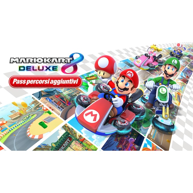 ➥ Nintendo Spielesoftware »Mario Kart 8 Deluxe Booster-Streckenpass-Set-IT  (ESD)«, Nintendo Switch jetzt shoppen