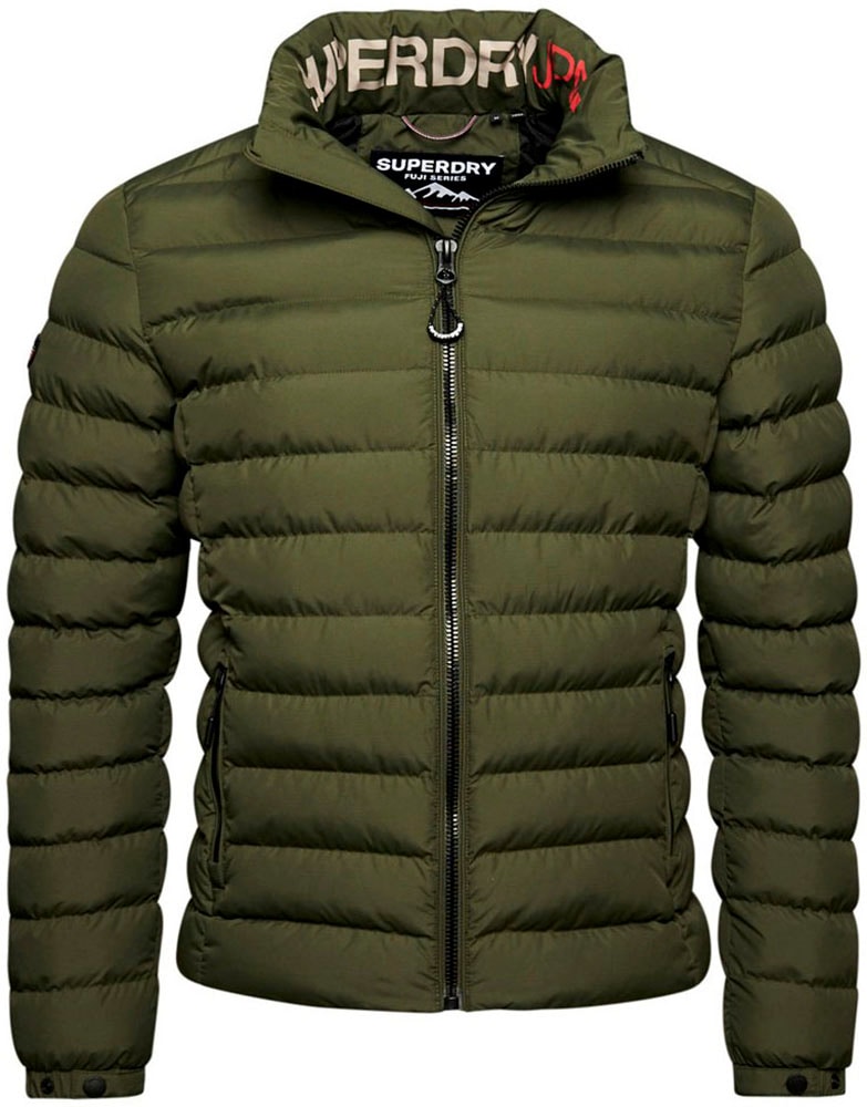 Superdry Steppjacke »FUJI PRINT PADDED JACKET«, ohne Kapuze