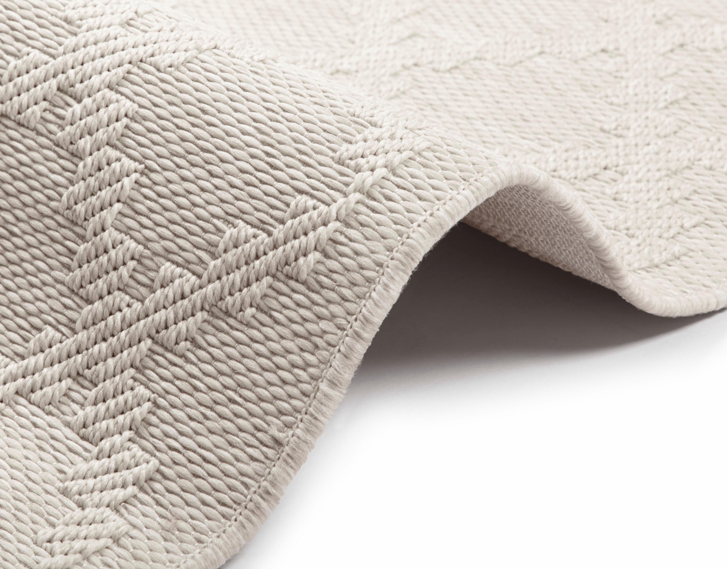 freundin Home Collection Teppich »Dawn«, rechteckig, 4 mm Höhe, In-& Outdoor, Teppich, Wetterfest, Balkon, Garten, Wohnzimmer, Modern