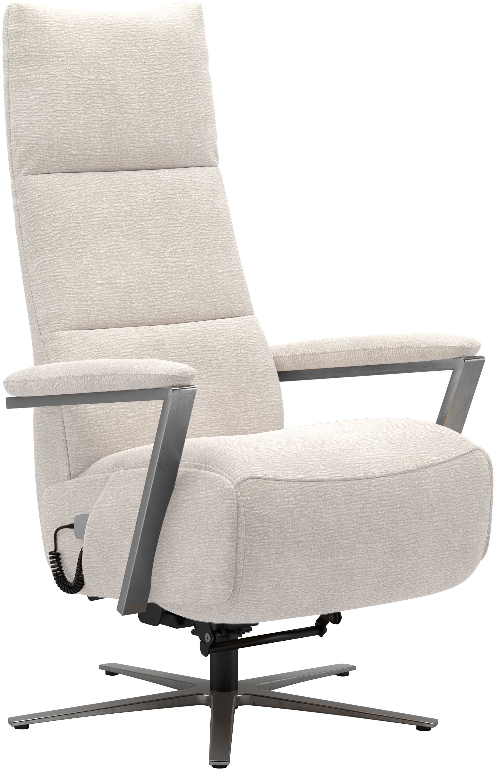 sit&more TV-Sessel "Vario Comfort, inkl. Kopfteilverstellung & 360 Drehfunktion" inkl. Herz-Waage-Funktion & 3 Motoren, Höhe der Armlehnen 62cm