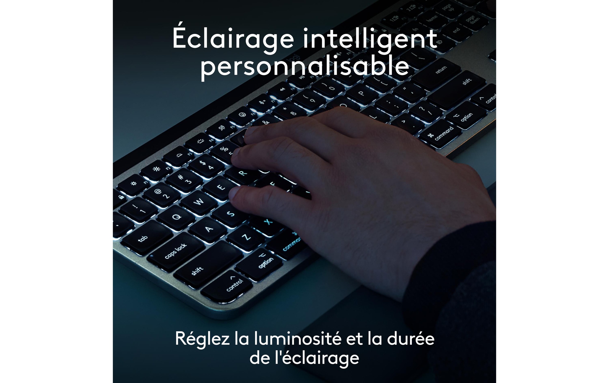 Logitech Tastatur- und Maus-Set »MX Keys S Combo for Mac«