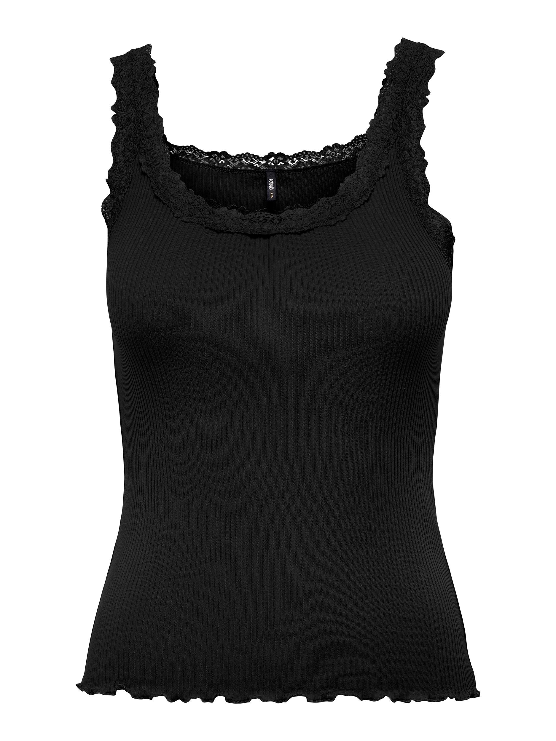 ONLY Trägertop »ONLXENA S/L LACE TOP JRS«, mit Spitze