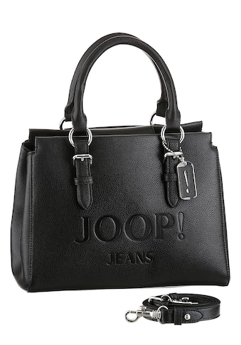 Joop Jeans Henkeltasche »lettera peppina handbag shz«, mit grossem Ton in Ton Logo-Druck kaufen
