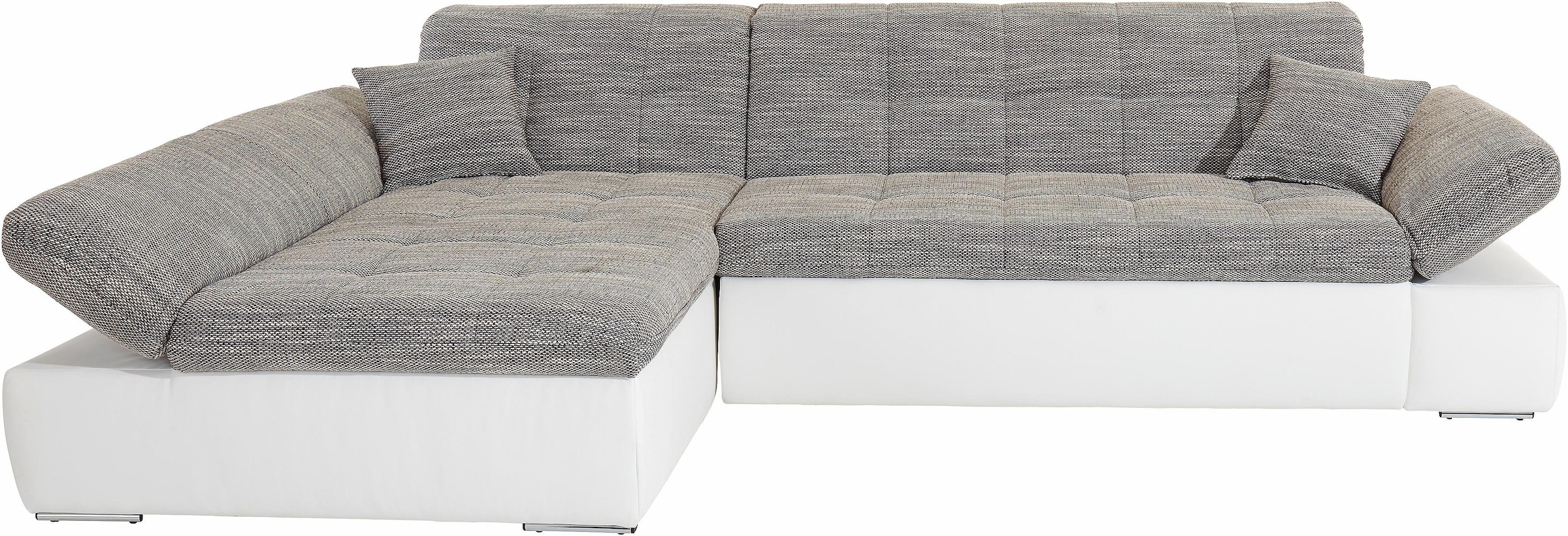 DOMO collection Ecksofa »Moric B/T/H 300/172/80 cm, auch in Cord, L-Form«, XXL-Format, wahlweise auch mit Bettfunktion und Armverstellung