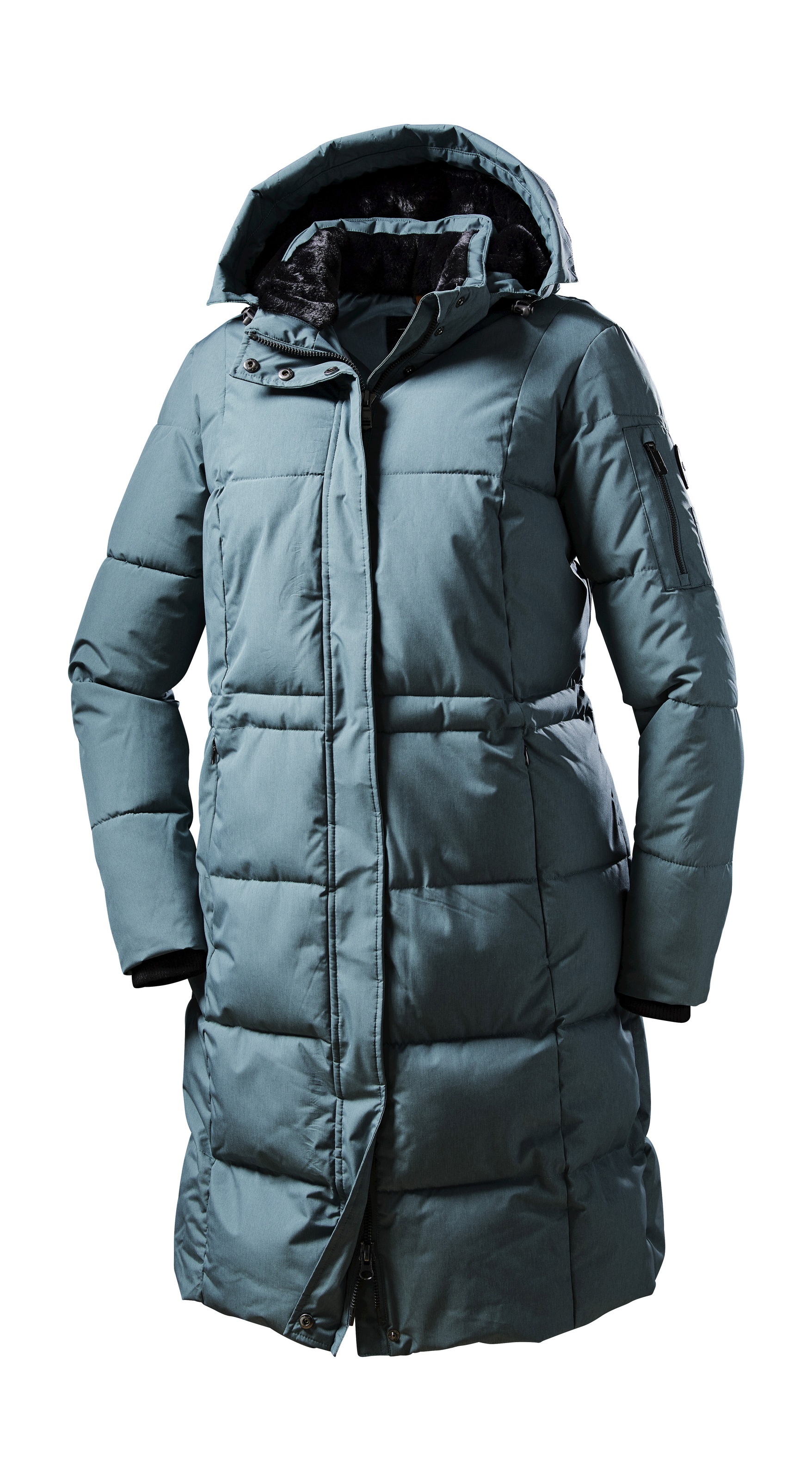 STOY Steppmantel »WMN Quilted CT« STOY Steppmantel: abnehmbare Kapuze, atmungsaktiv