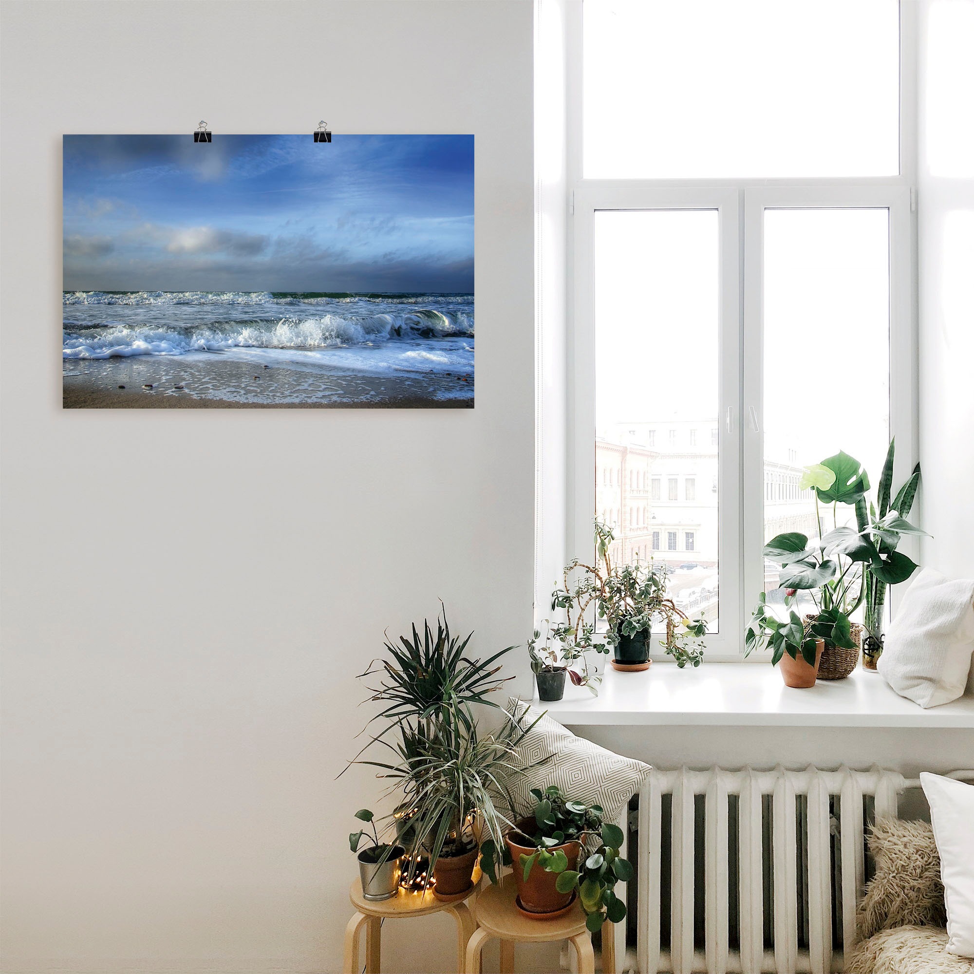 Artland Wandbild "Ostsee" Strand 1 Stk. tlg. als Leinwandbild, Poster in verschied. Grössen