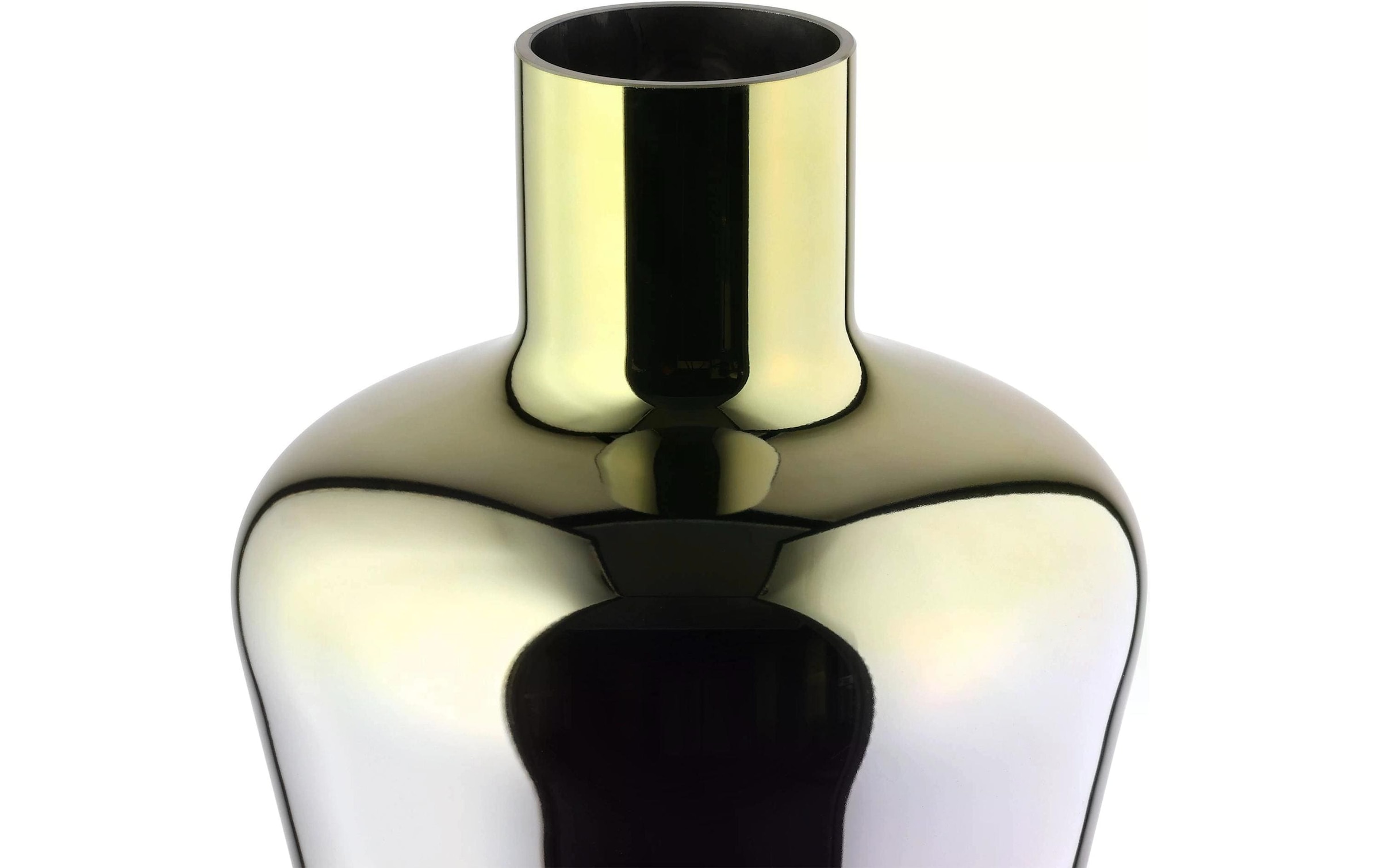 EGLO Dekovase »Vase Sirannana 32 cm, Goldfarben/Transparent«