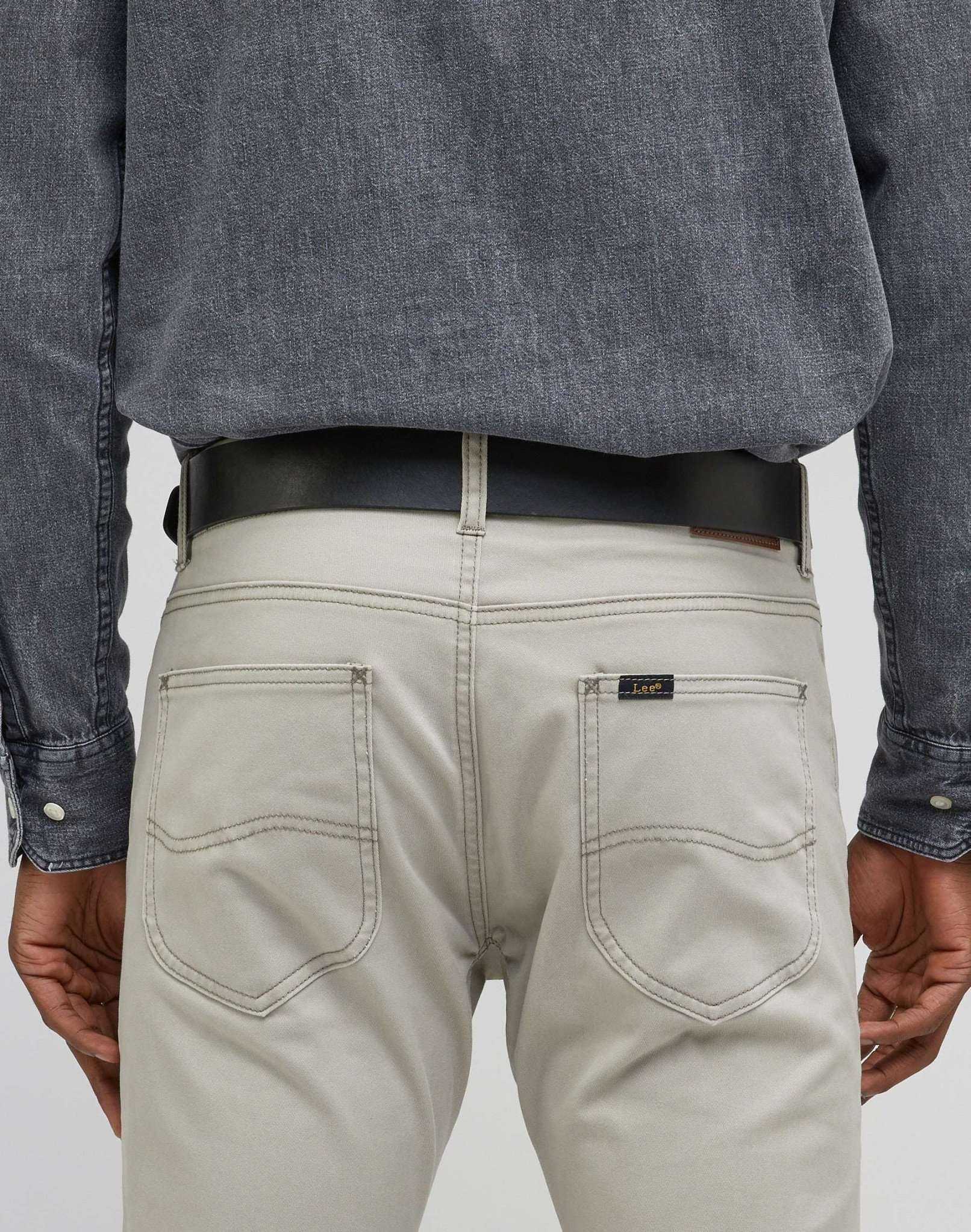 Wrangler Hüftgürtel »Lee Gürtel Leather Belt Logo Buckle«