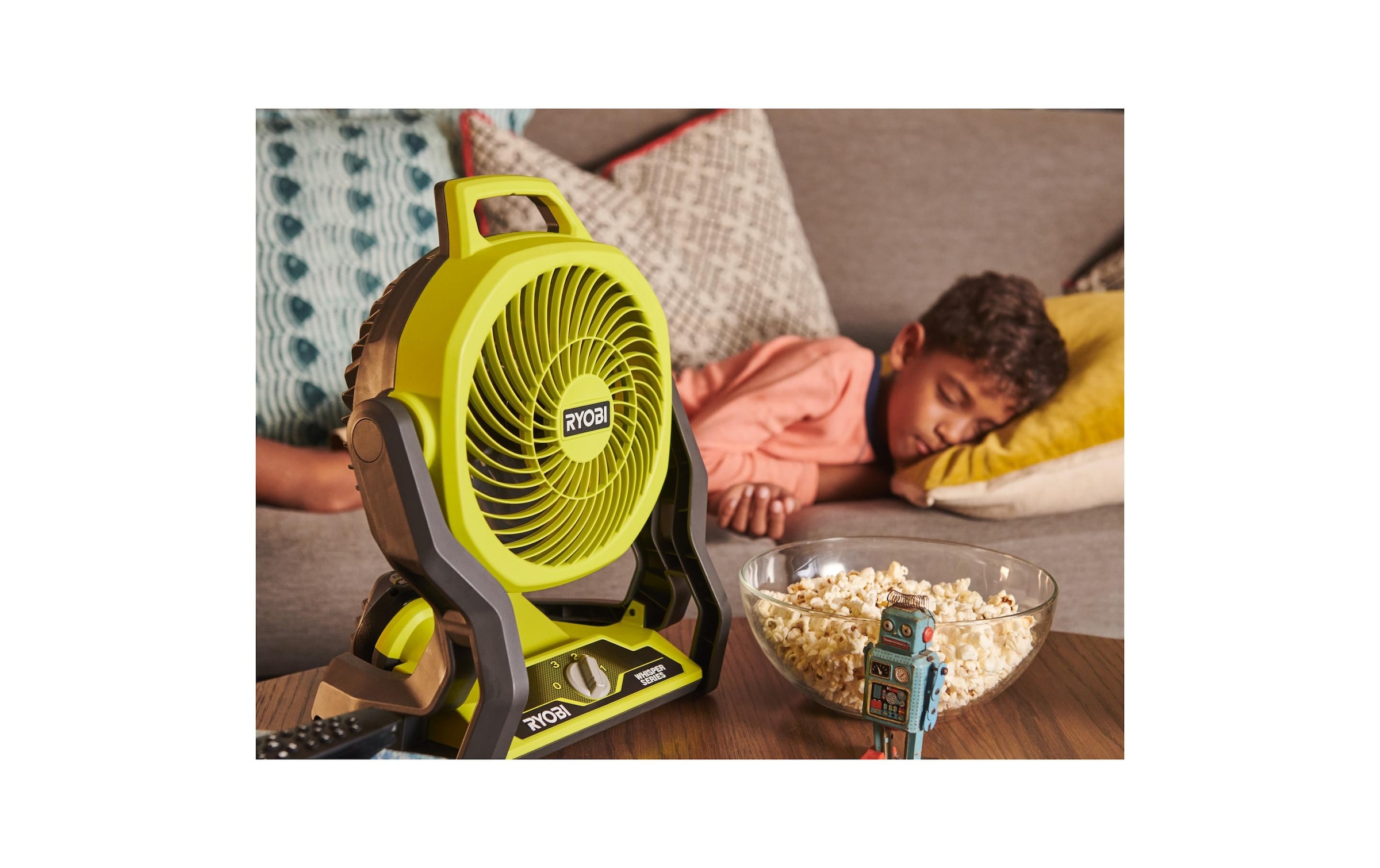 Bodenventilator »RYOBI RF18-0, 18 V, Solo«