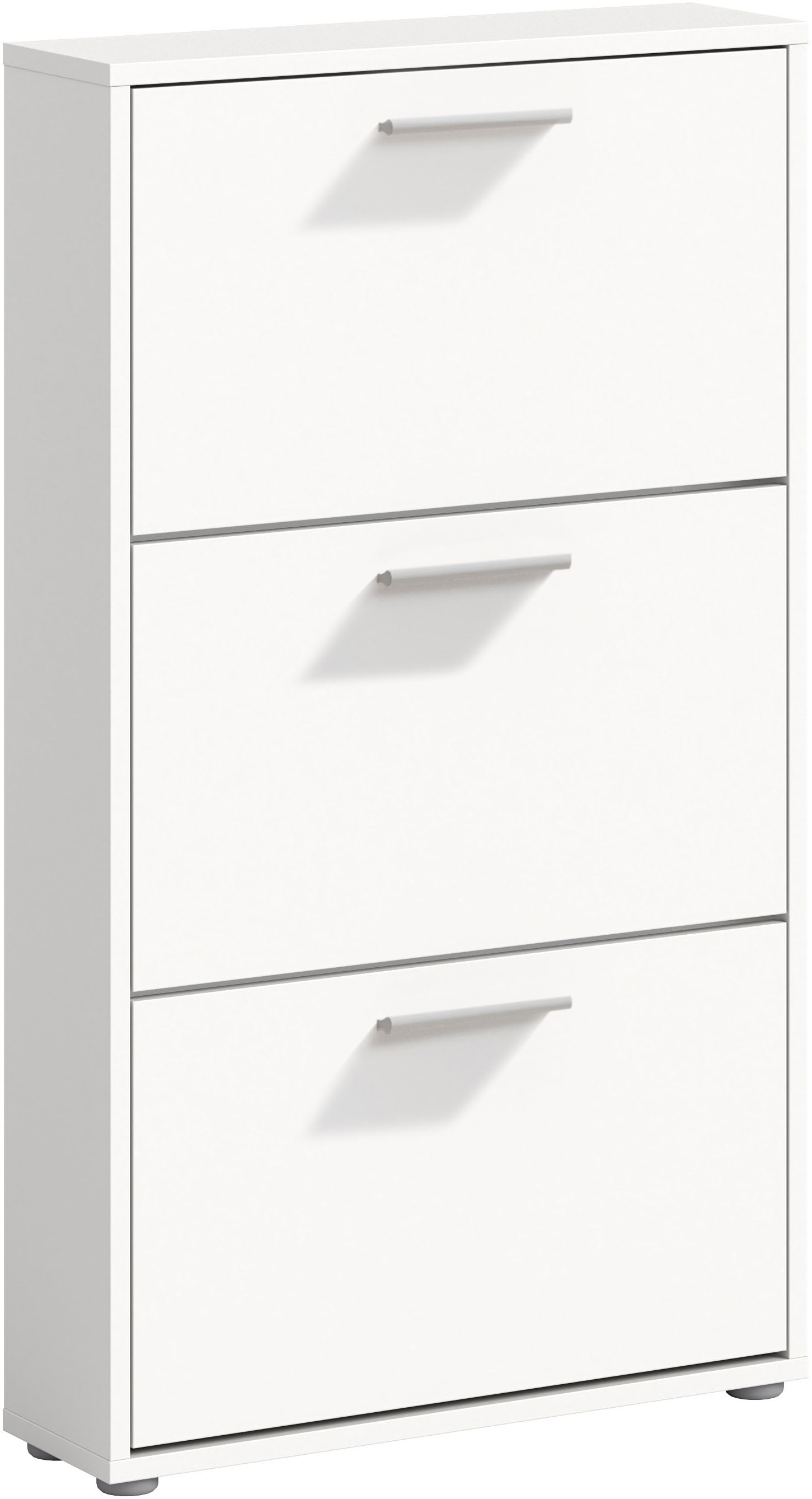 HBZ Schuhkommode »Sam«, (1 St.), Schuhkipper, Schuhschrank mit 3 Klappen, BxHxT 59x103x17cm