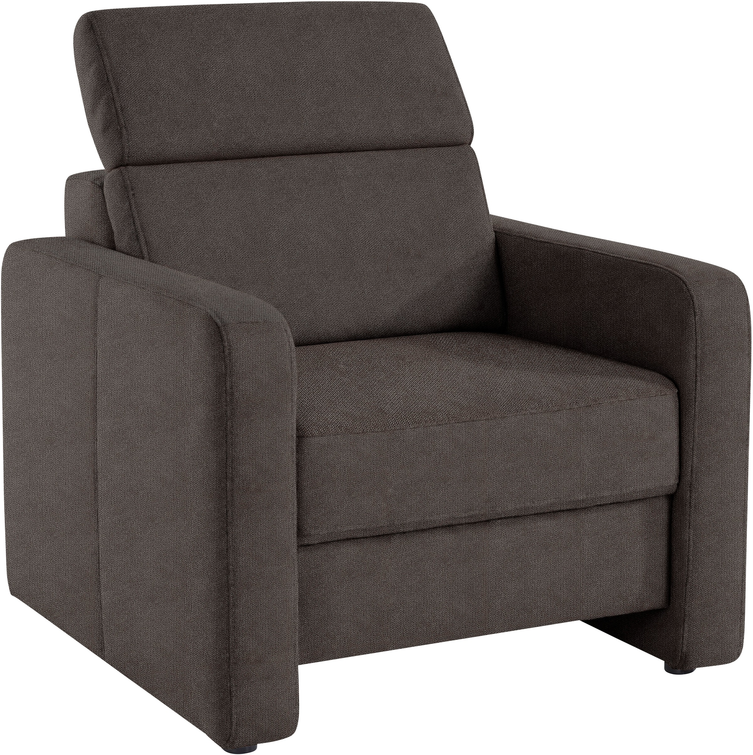 sit&more Sessel »Bologna«, mit Federkern, inklusive Kopfteilverstellung