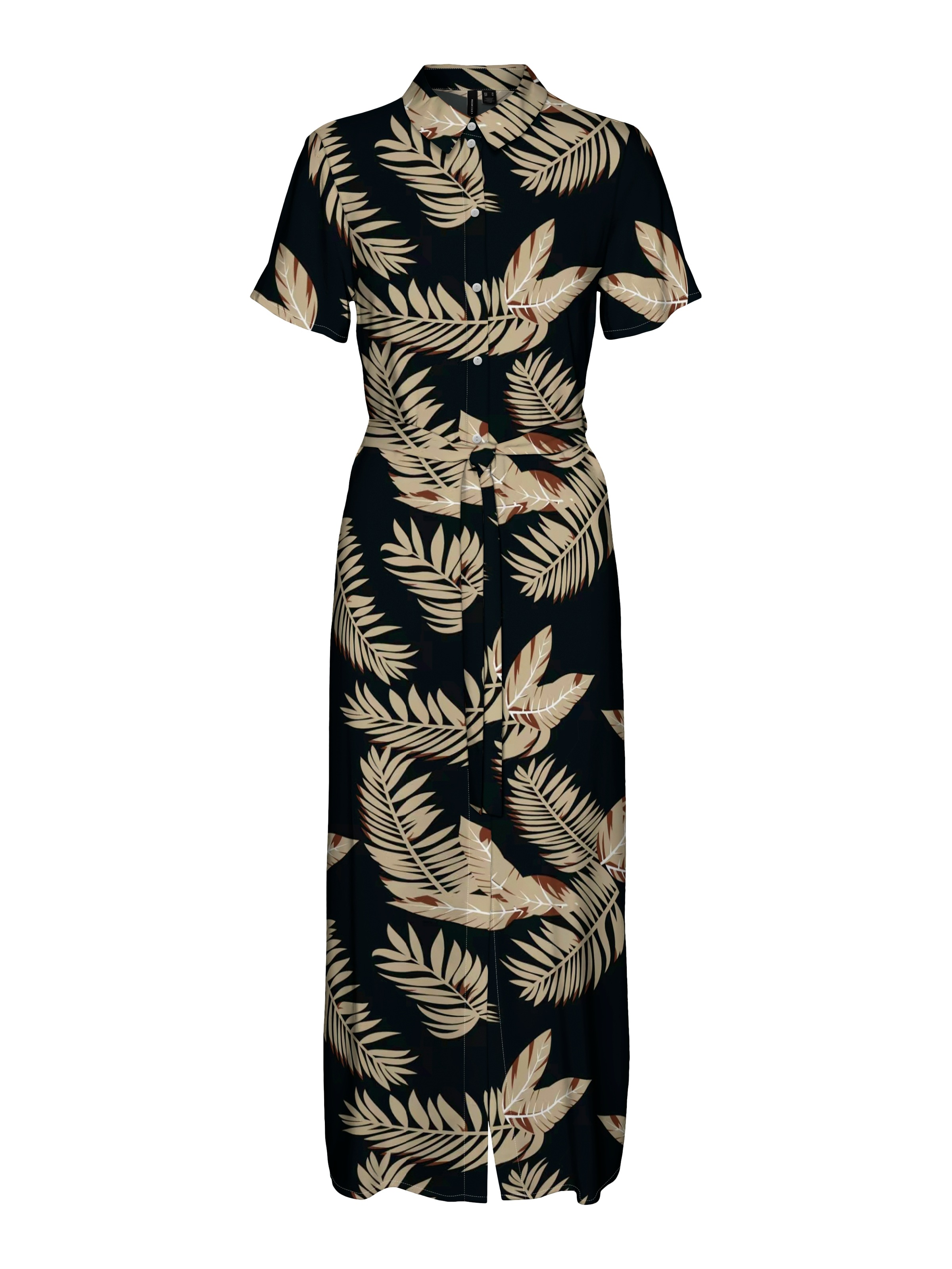 Vero Moda Hemdblusenkleid »VMEASY JOY S/S LONG SHIRT DRESS WVN GA«, Sommerkleid
