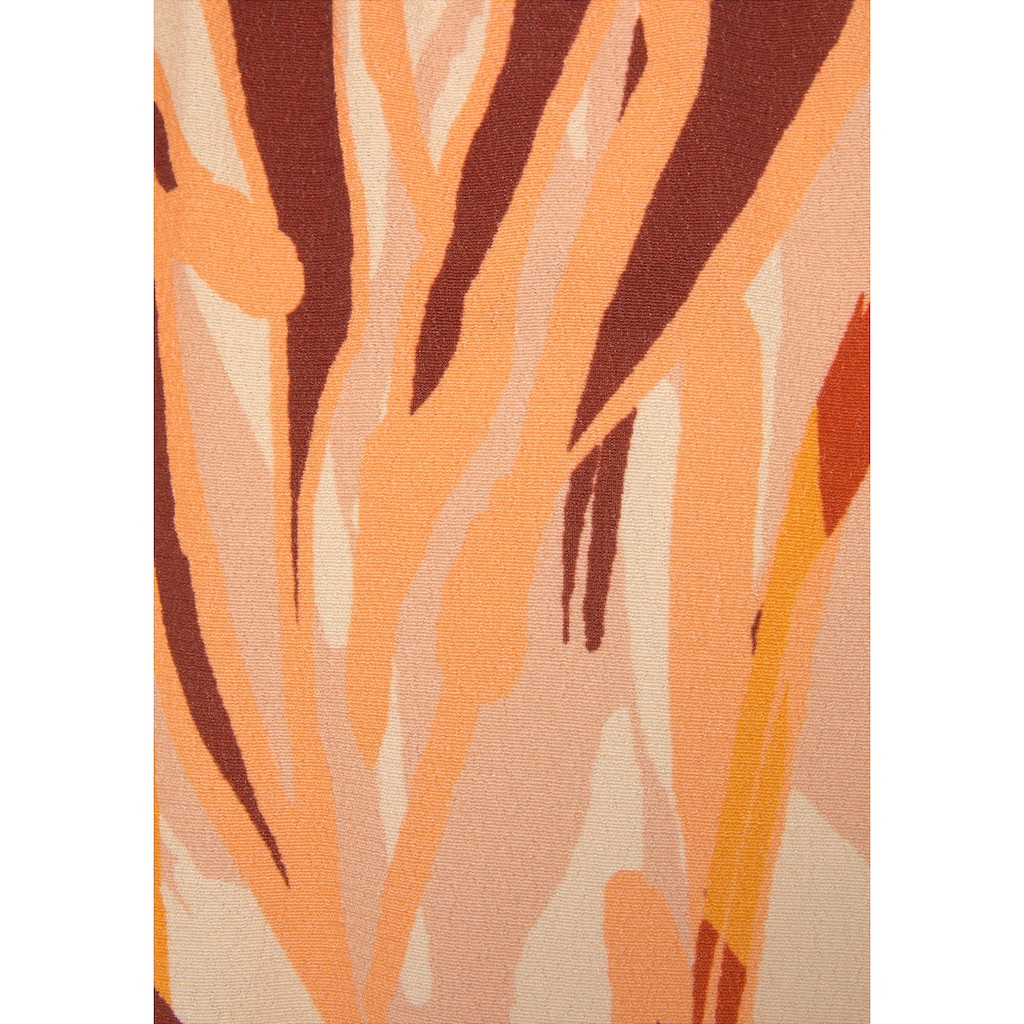 LASCANA Maxikleid, aus gewebter Viskose im Alloverprint, leichtes Sommerkleid
