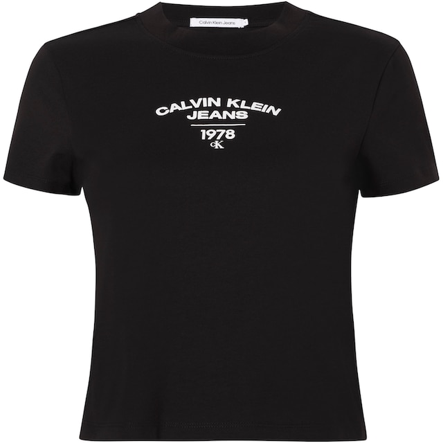 Calvin Klein Jeans T-Shirt »VARSITY LOGO BABY TEE« online kaufen |  Jelmoli-Versand