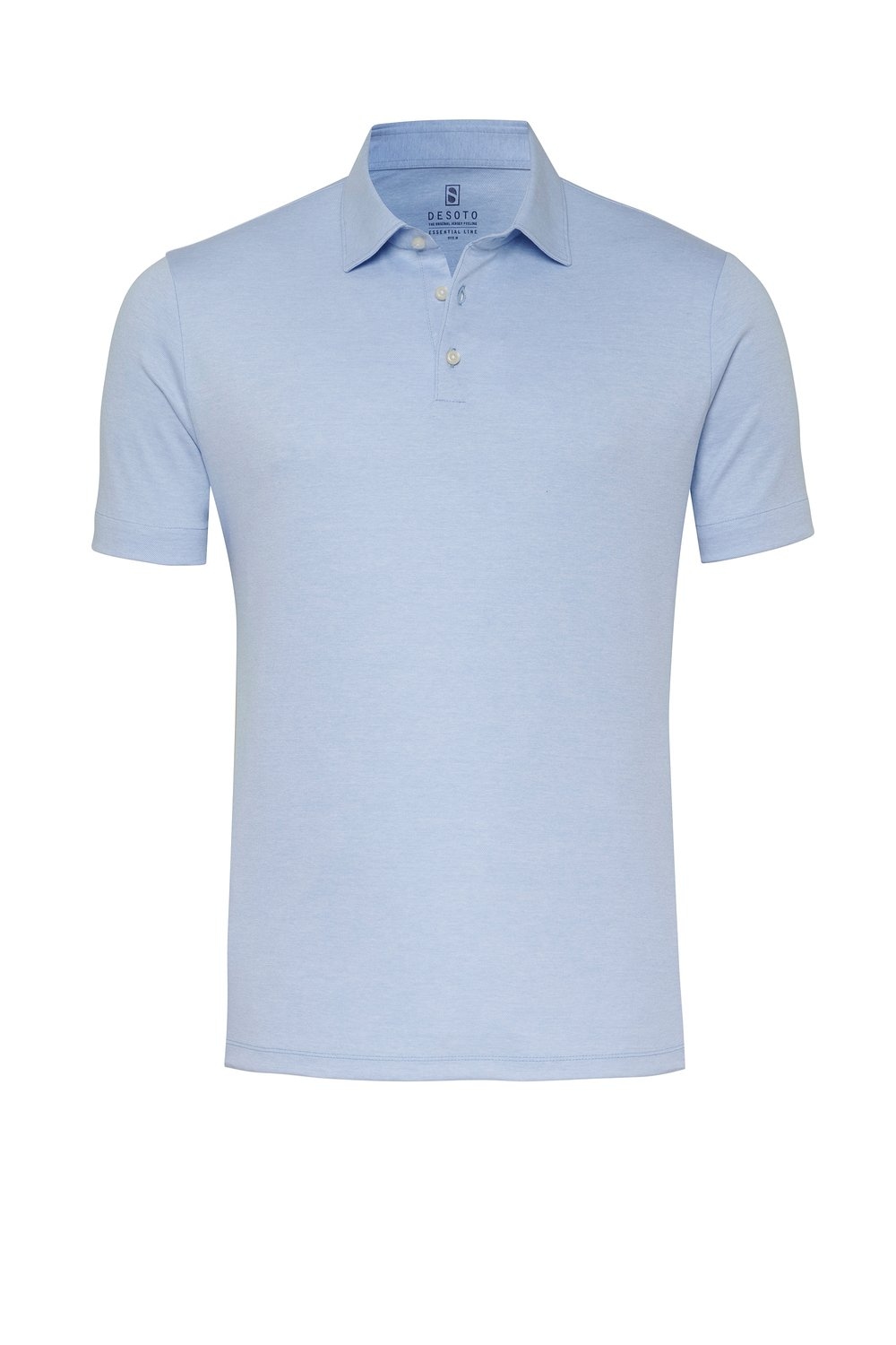 DESOTO Poloshirt »Essential Polo Kent 1/2«, Mit Rundhalsausschnitt