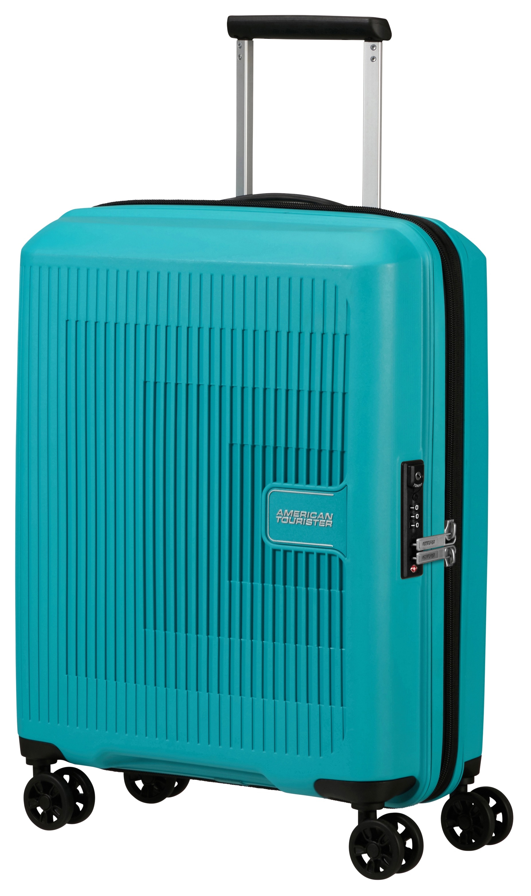 American Tourister® Hartschalen-Trolley »AEROSTEP, in verschiedenen Farben und Grössen«, 4 Rollen, Reisekoffer Hartschalenkoffer Koffer für Flugreisen TSA-Zahlenschloss