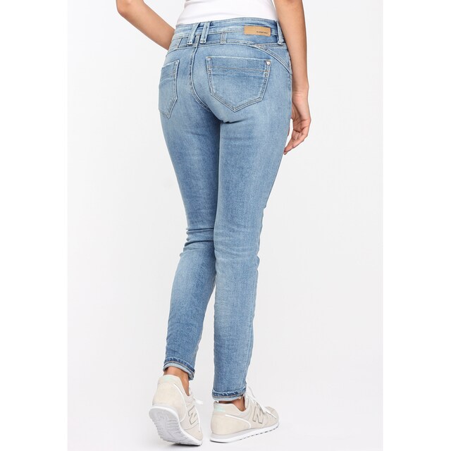 kaufen Skinny-fit-Jeans »94NENA«, GANG seitlichen Dreieckseinsätzen mit